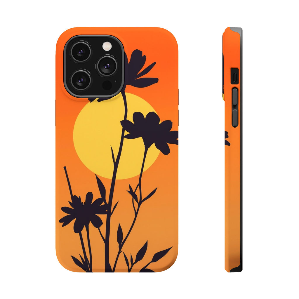 iPhone Vibrant Floral Silhouette Design Slim Everyday iPhone Designer · iPhone C
