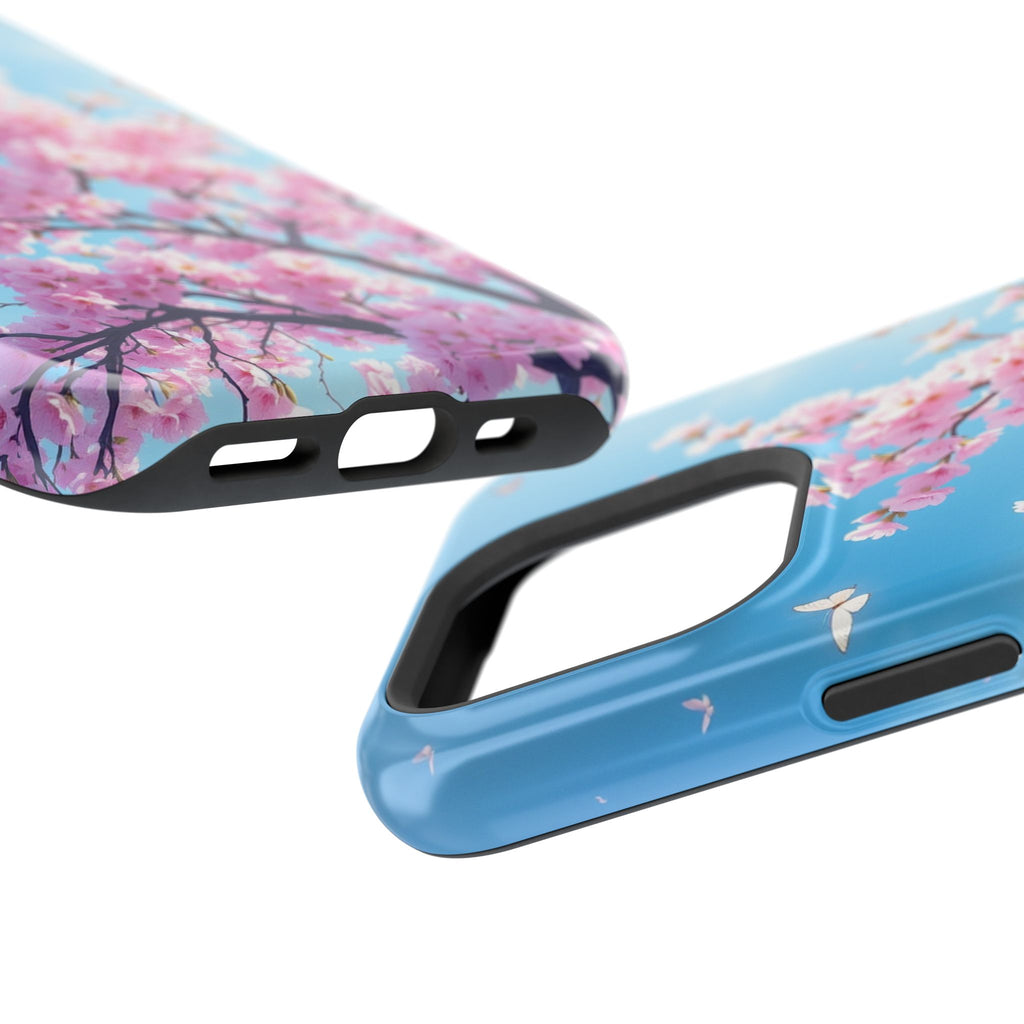 iPhone Cherry Blossom Floral Slim Everyday Designer Case · iPhone Case