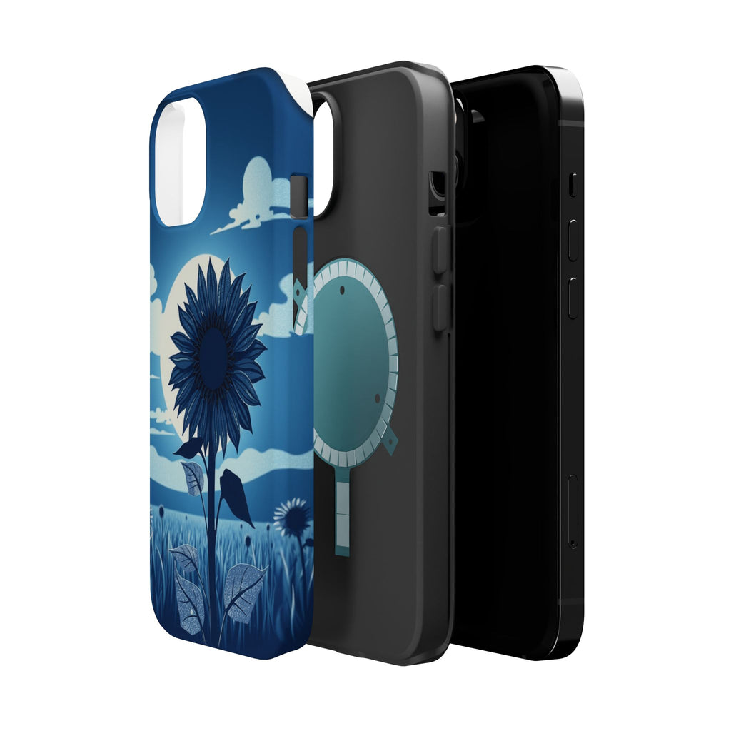 iPhone Sunflower Prairie Paper Cut Art Slim Everyday Designer Case · iPhone Case