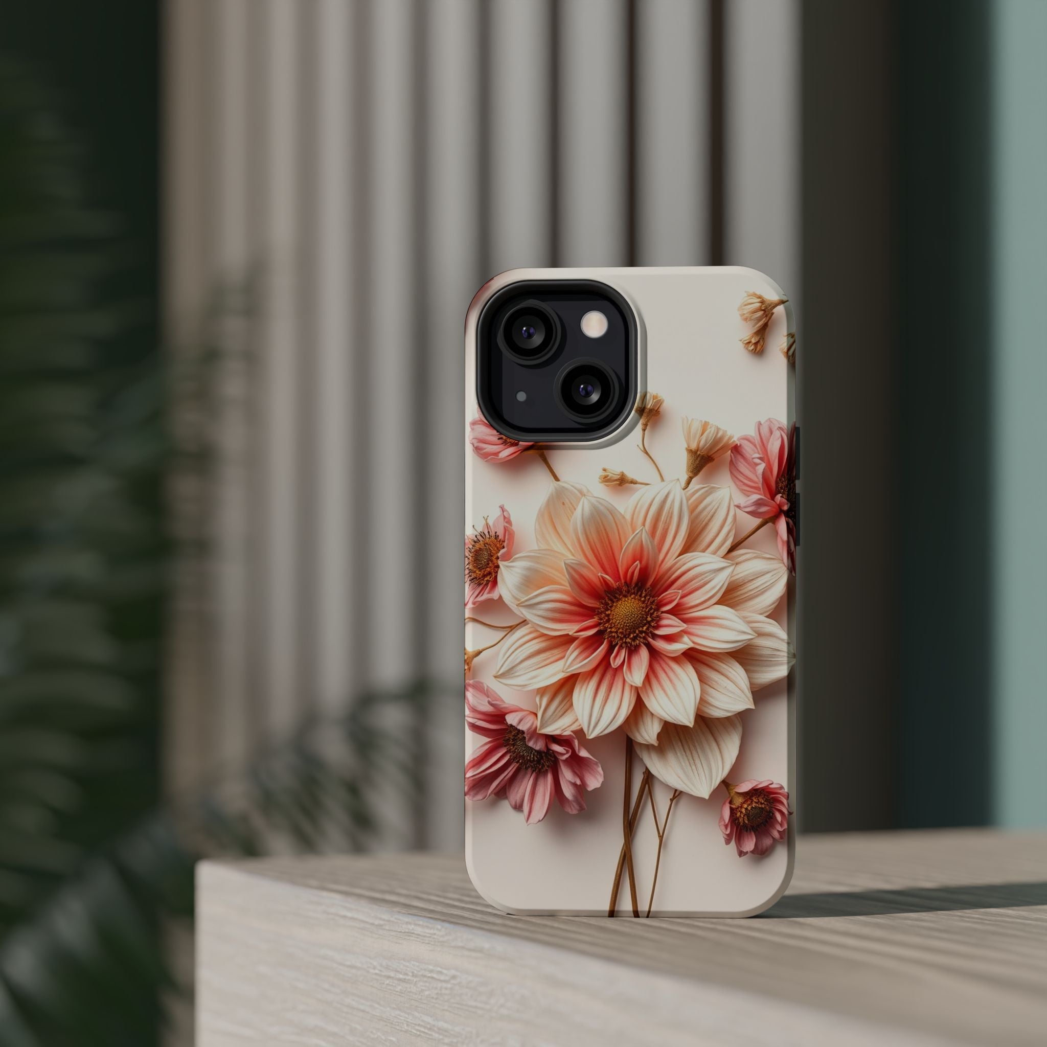 iPhone Dried Flower Flat Lay Enchanted Art Slim iPhone Everyday · iPhone Case