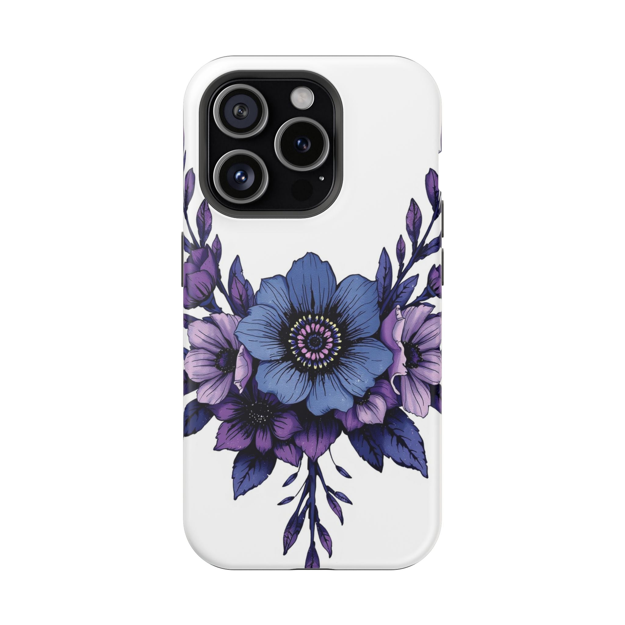 iPhone Floral Crown Grunge Distressed Slim Everyday Designer Case · iPhone Case