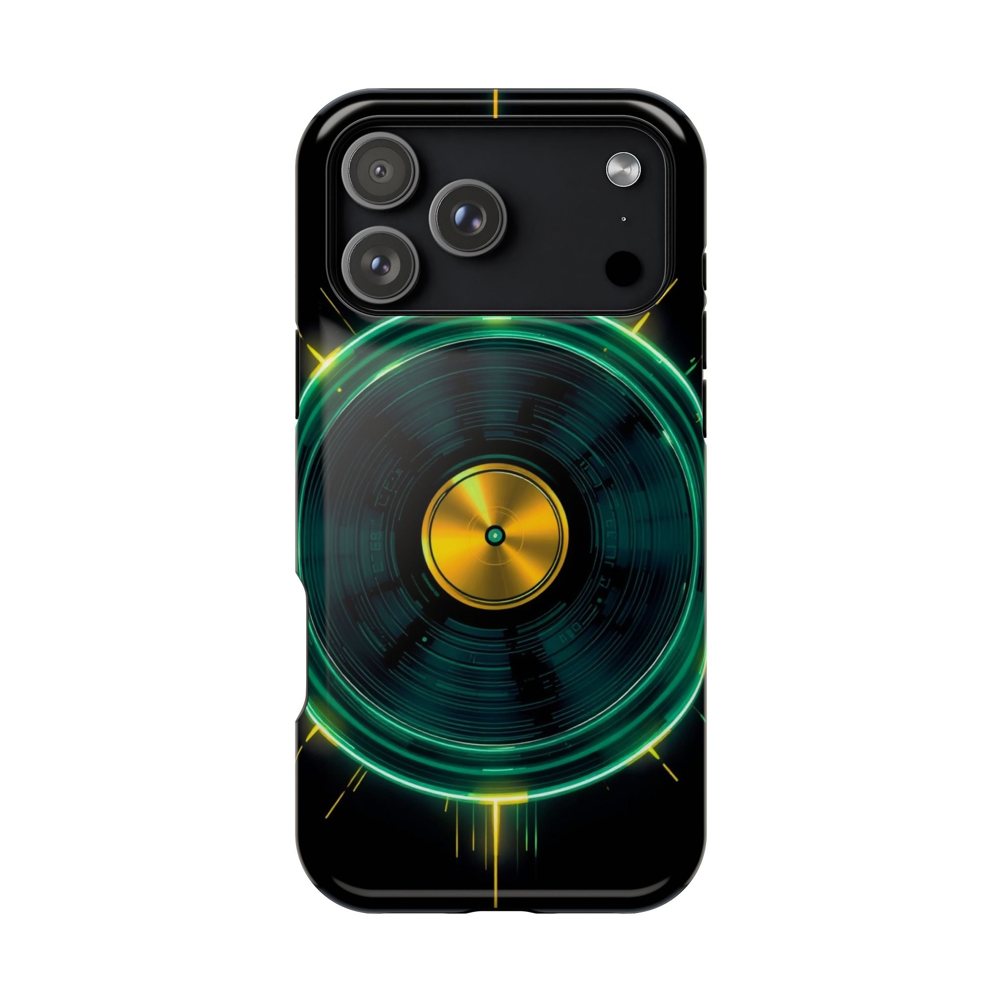 iPhone Dreamy Record Vinyl Spin Design Slim Everyday Designer Case · iPhone Case
