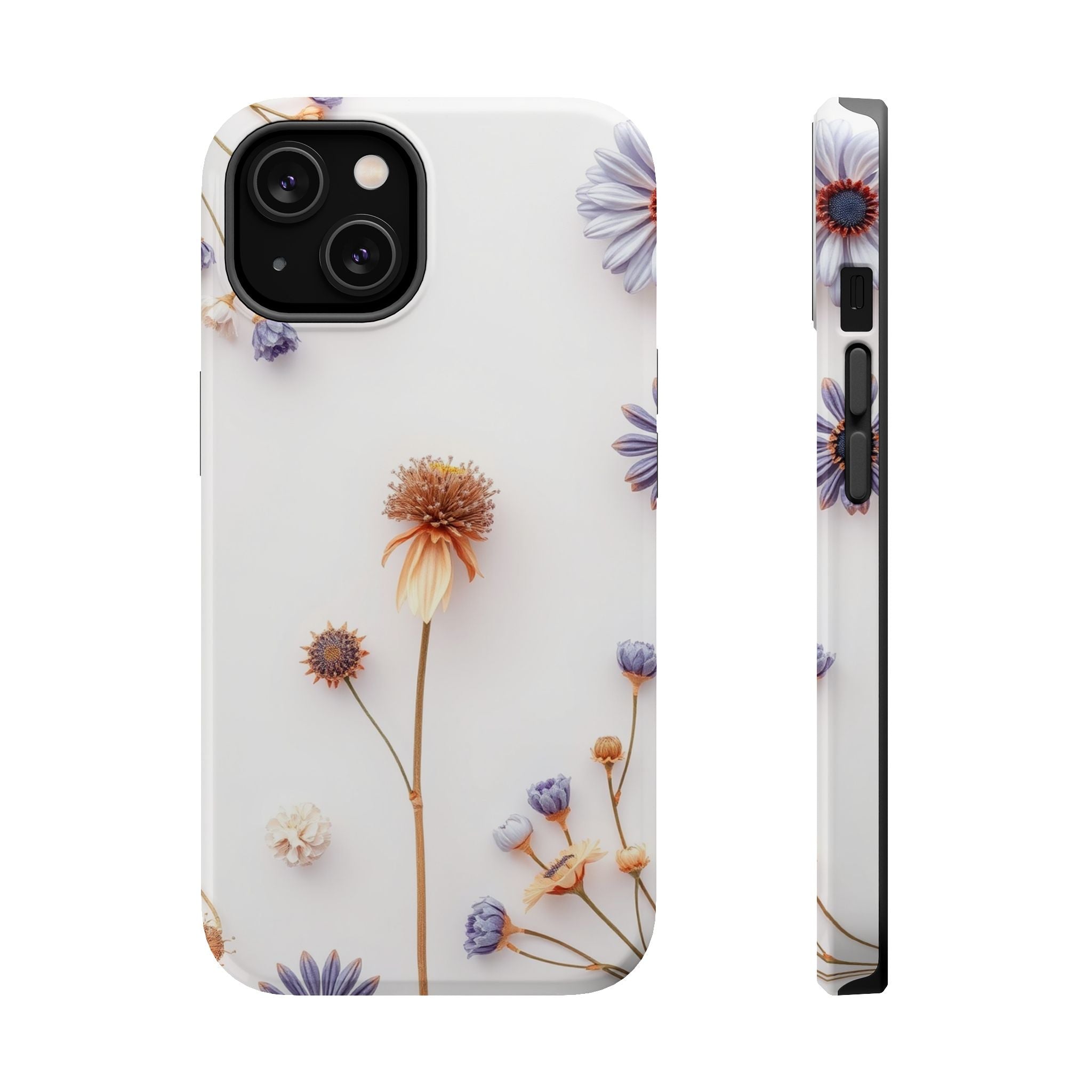iPhone Dried Flower Flat Lay Bold Art Slim Everyday Designer Case · iPhone Case