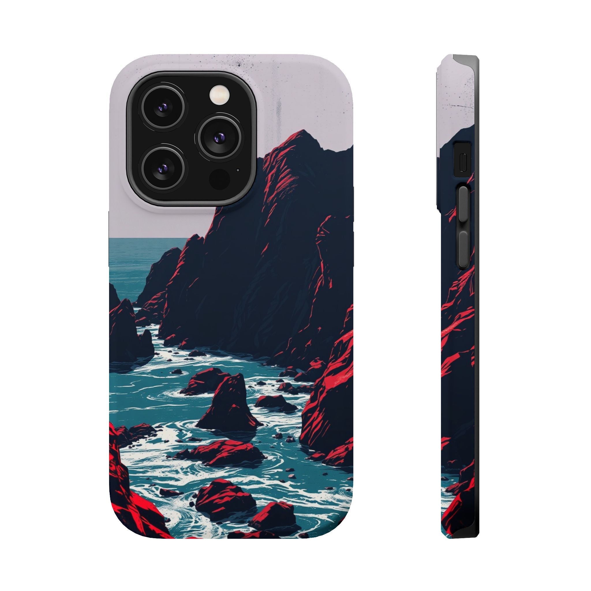 iPhone Vibrant Rocky Coastline Design Slim Everyday iPhone 15 Designer · iPhone
