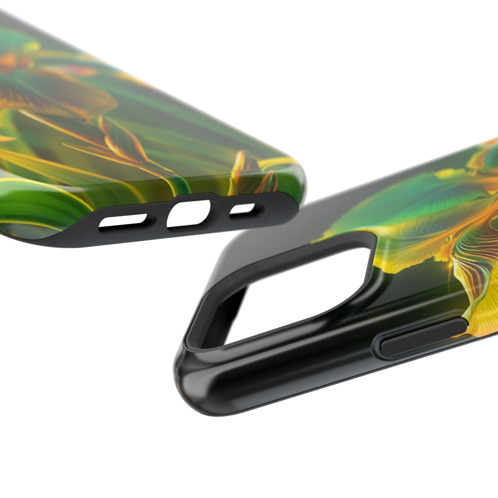 iPhone Iris Garden Bold Art Slim Everyday Designer Case · iPhone Case Quiet Mood