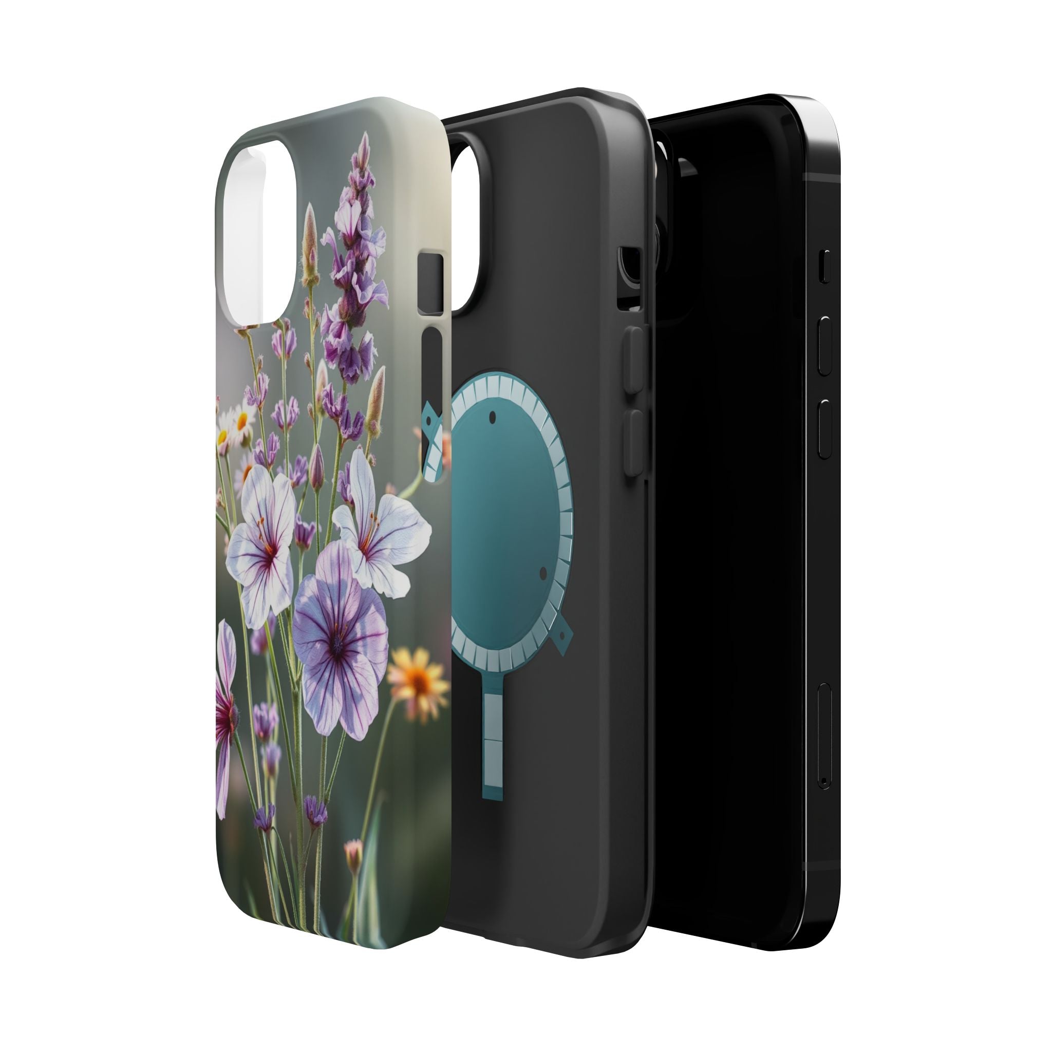 iPhone Wildflower Bunch Enchanted Art Slim Everyday Designer Case · iPhone Case