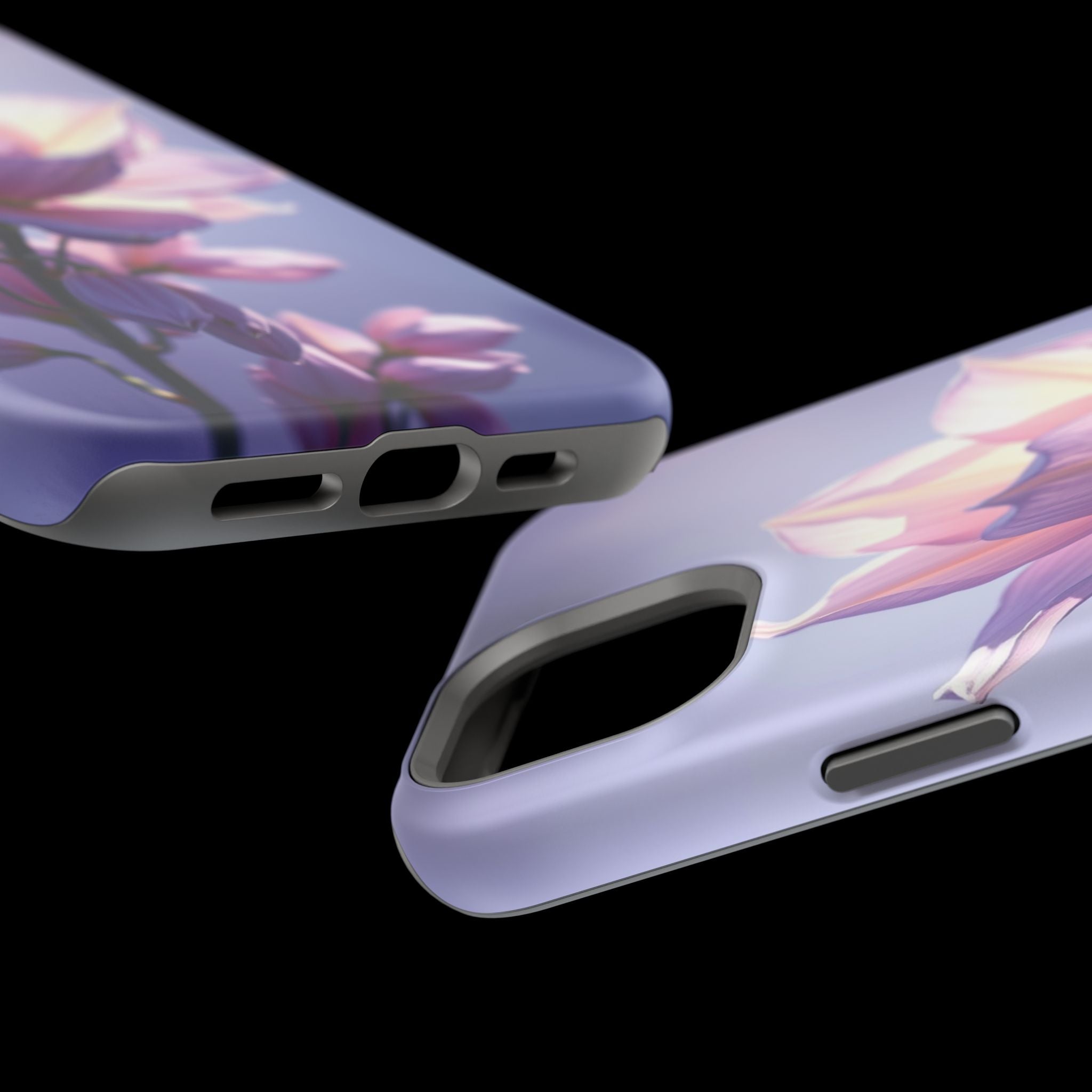 iPhone Floral Ombre Electric Art Bold Modern Everyday Snap Case · iPhone Case