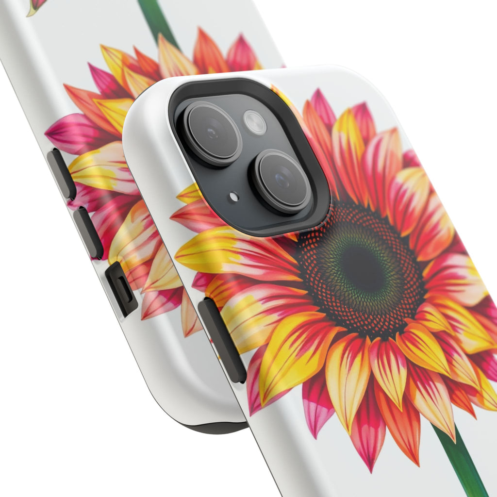 iPhone Sunflower Pop Vibrant Watercolor Slim Snap Case · iPhone Case