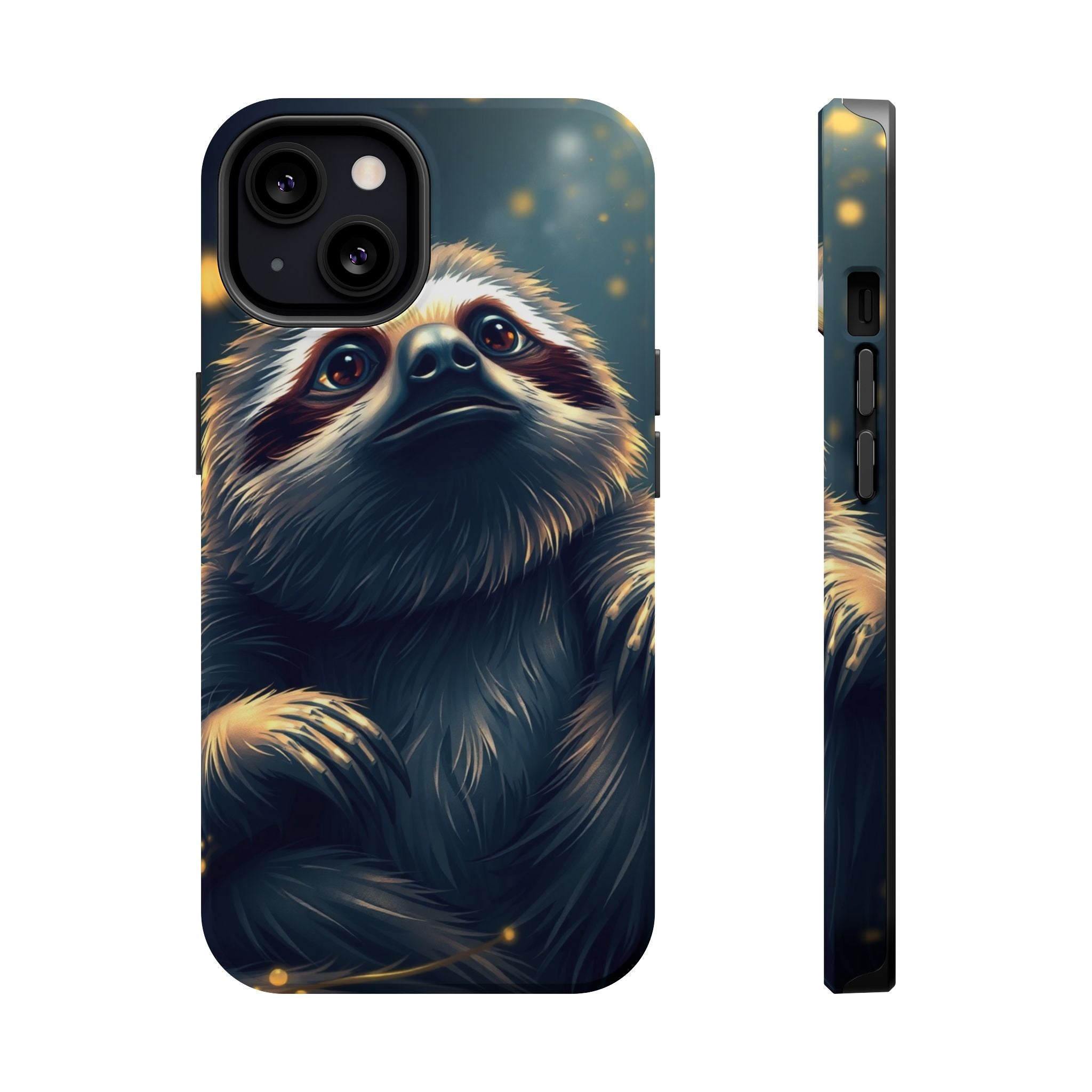 iPhone Vibrant Cozy Sloth Mode Design Slim Everyday Designer Case · iPhone Case