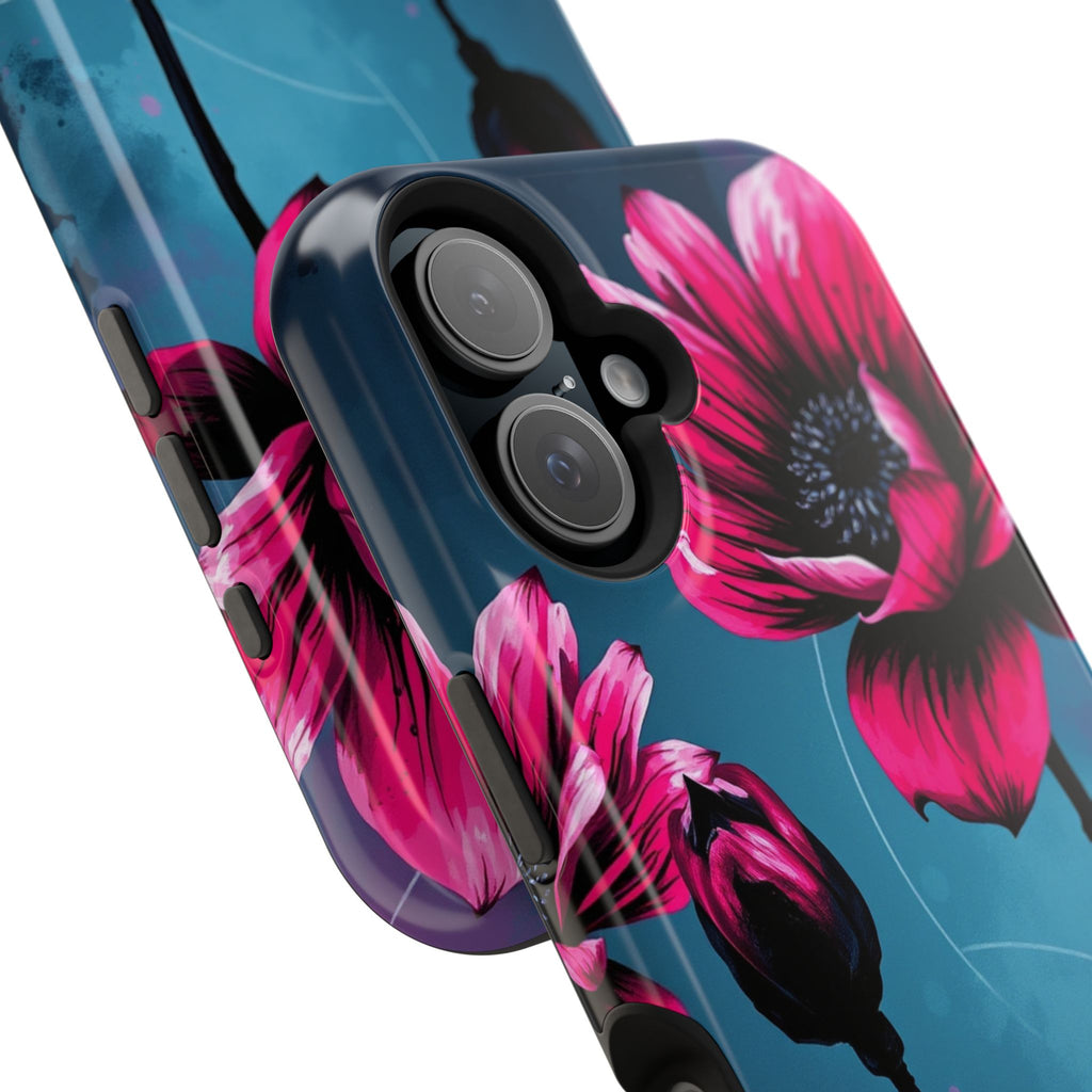iPhone Floral Ink Wash Bold Art Slim Everyday Designer Case · iPhone Case