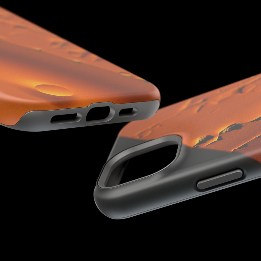 iPhone Burnt Orange And Sand Shoreline Aerial Slim iPhone Everyday · iPhone Case
