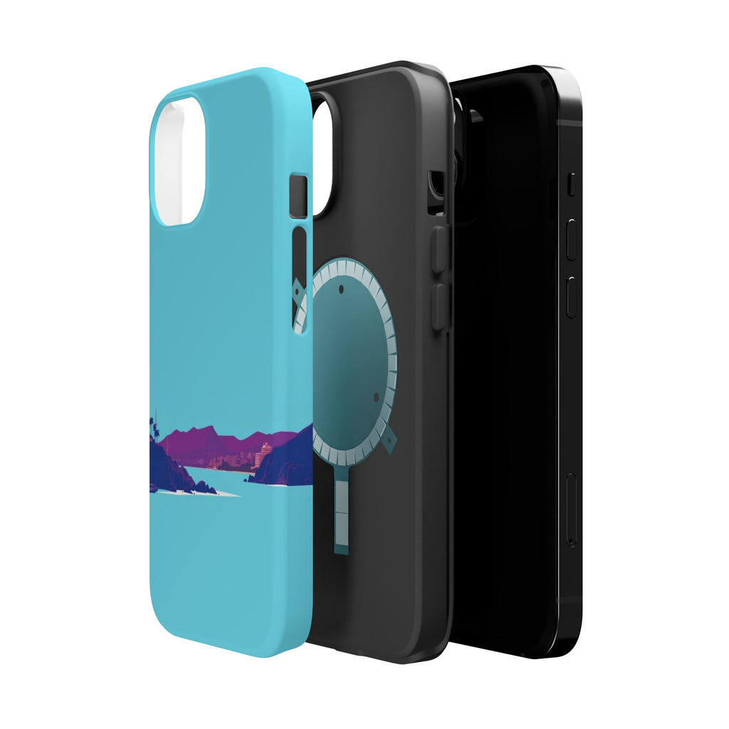 iPhone Hibiscus Coast Mystic Art Bold Modern Everyday Snap Case · iPhone Case