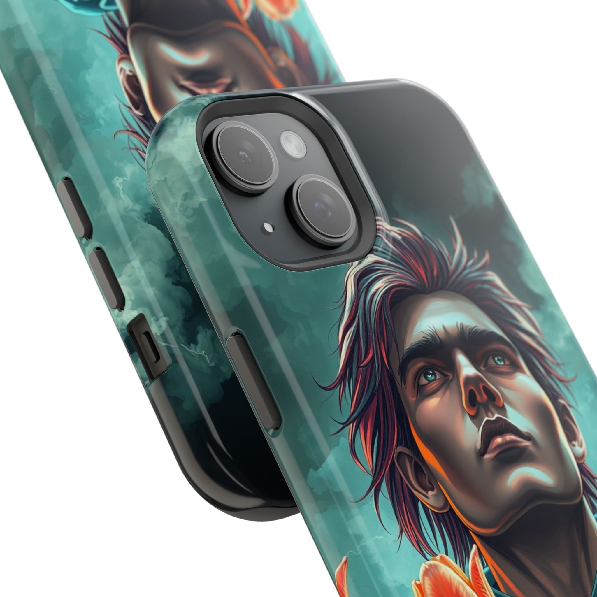 iPhone Tulip Row Electric Art Slim Everyday Designer Case · iPhone Case
