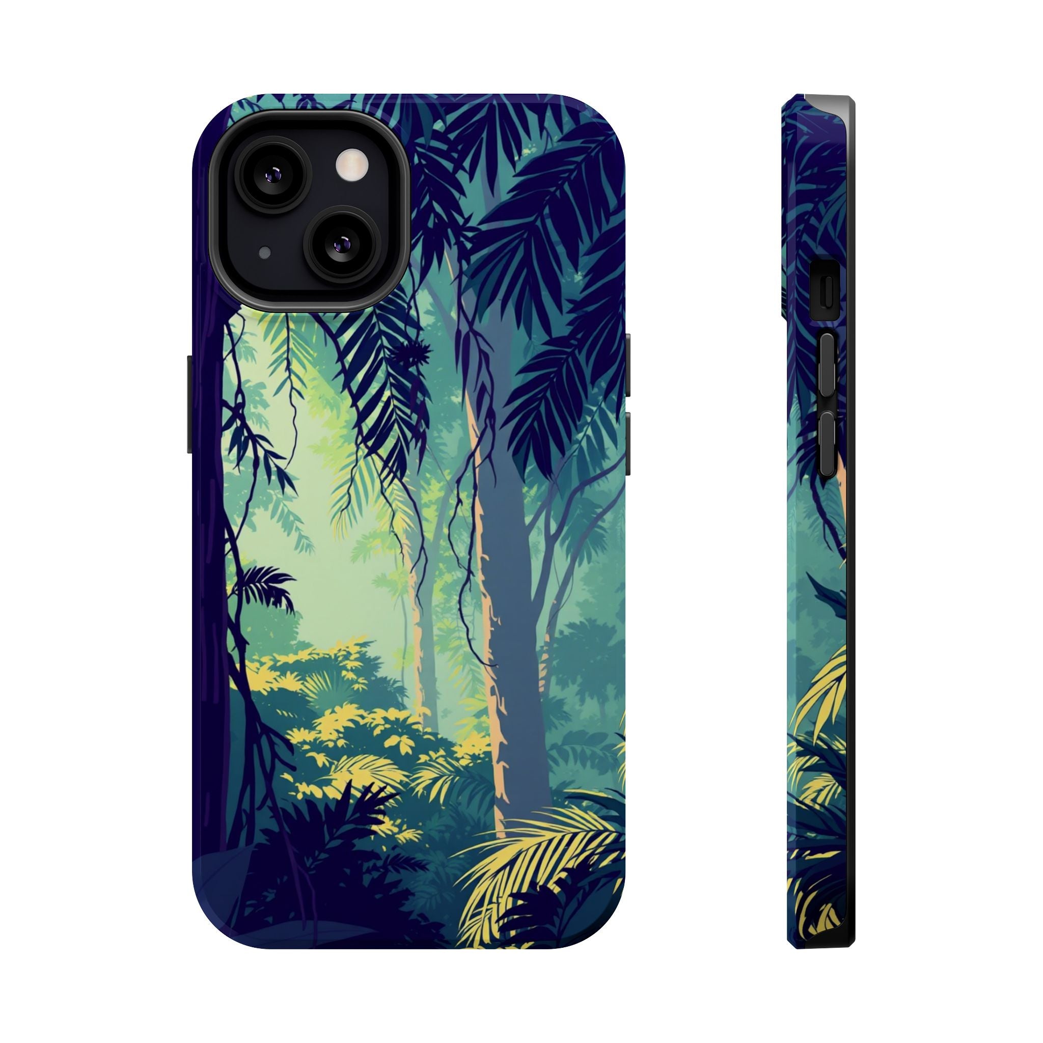 iPhone Mint And Blush Rainforest Canopy Slim Everyday iPhone Designer · iPhone C