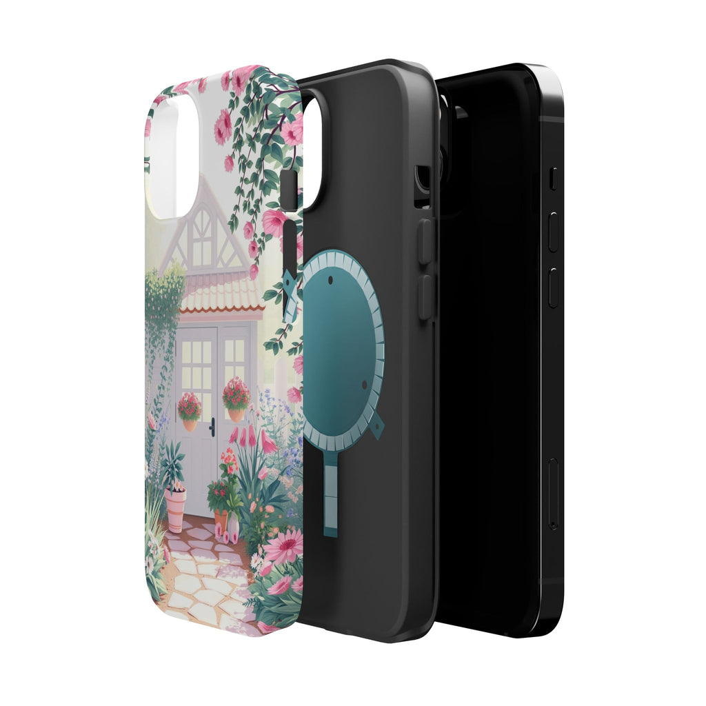 iPhone Cottage Garden Pastel Kawaii Slim Everyday Designer Case · iPhone Case