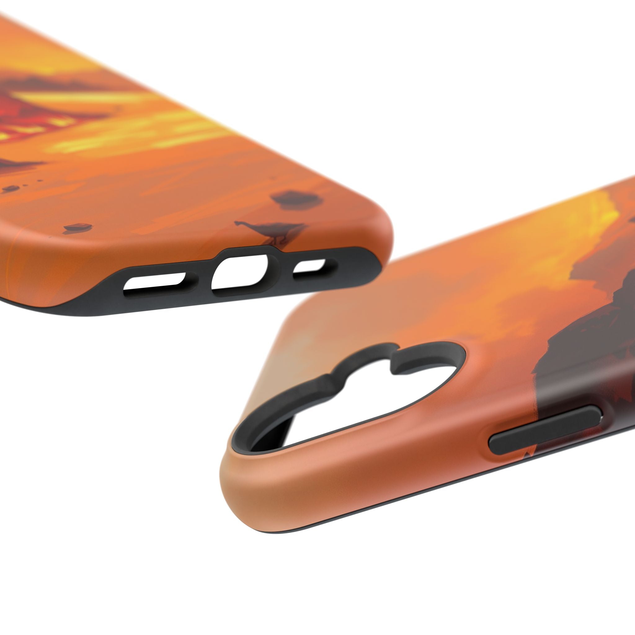 iPhone Burnt Orange And Sand Wildfire Glow Slim iPhone Everyday · iPhone Case