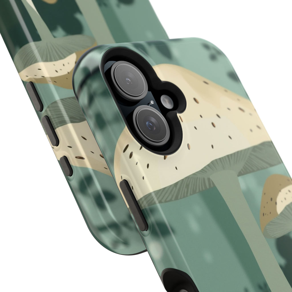 iPhone Sage And Ivory Mushroom Forest Slim Everyday Designer Case · iPhone Case