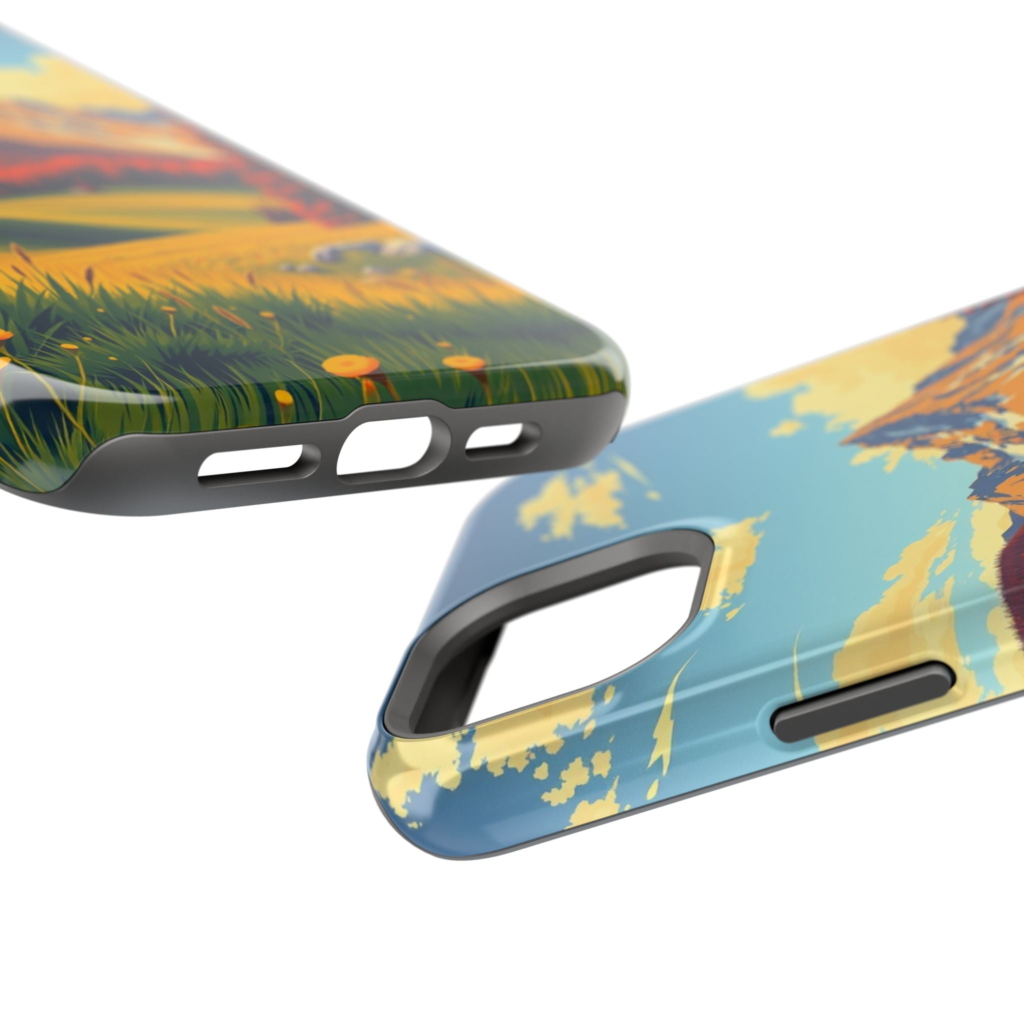 iPhone Radiant Alpine Meadow Design Slim Everyday Designer Case · iPhone Case