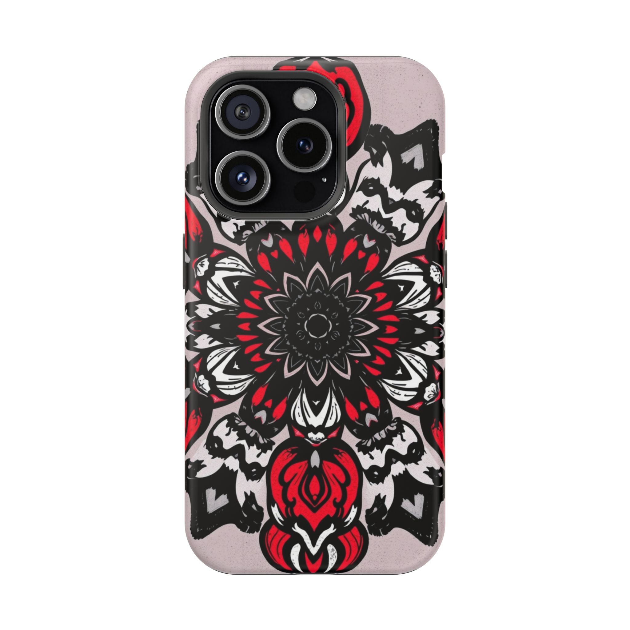 iPhone Floral Mandala Bold Art Slim Everyday Designer Case · iPhone Case