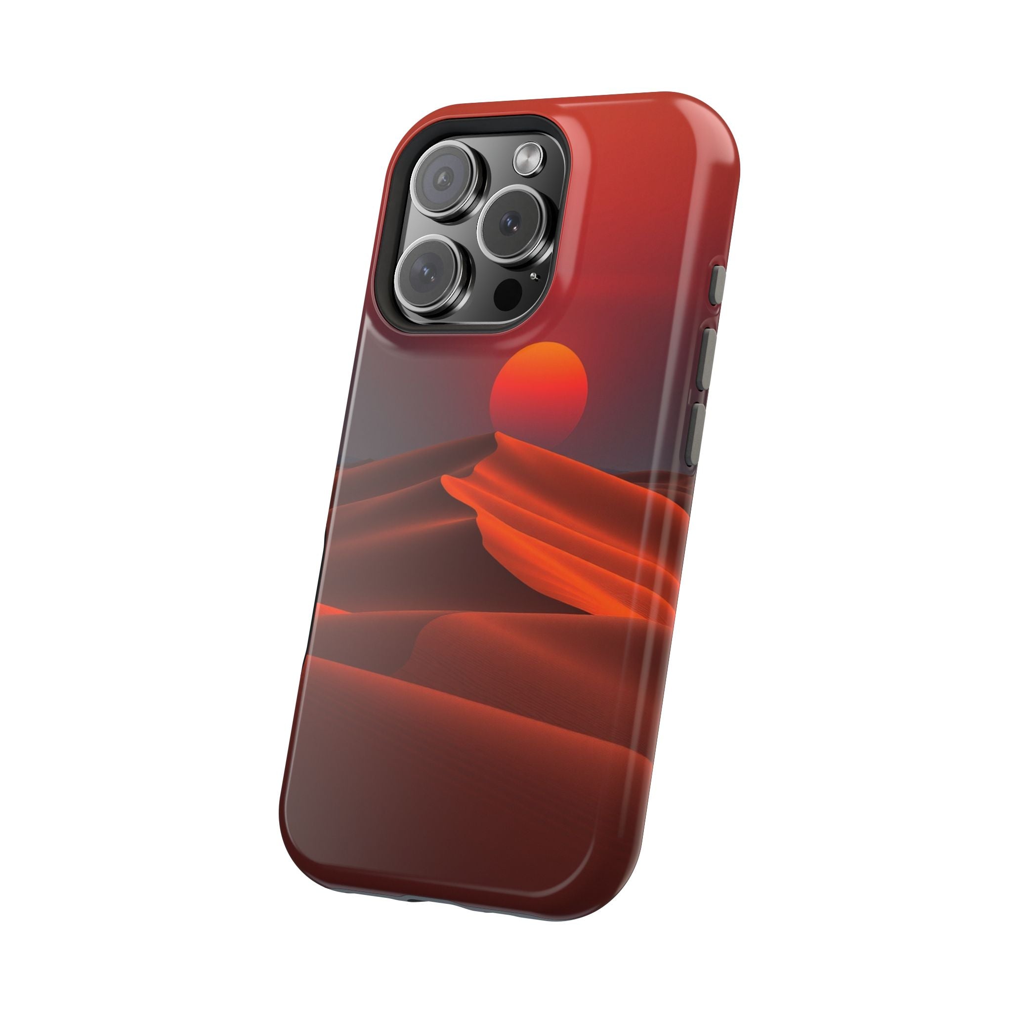 iPhone Sand Dunes at Dusk Electric Art Slim Everyday Designer Case · iPhone Case