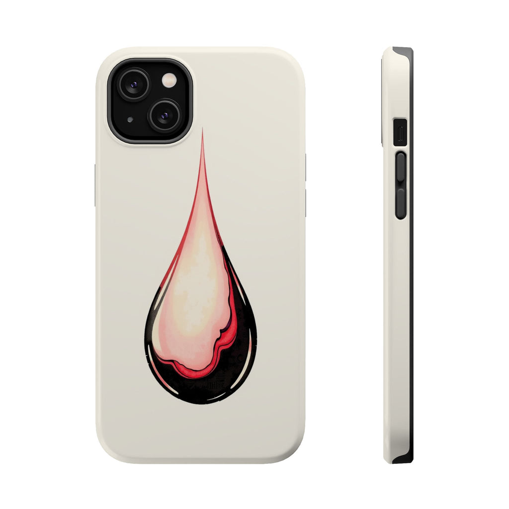 iPhone Ink Drop Dark Gothic Slim Everyday Designer Case · iPhone Case Quiet Mood