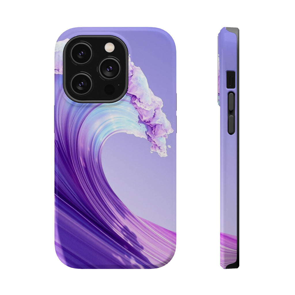 iPhone Holographic Wave Mystic Art Bold Modern Everyday Snap Case · iPhone Case