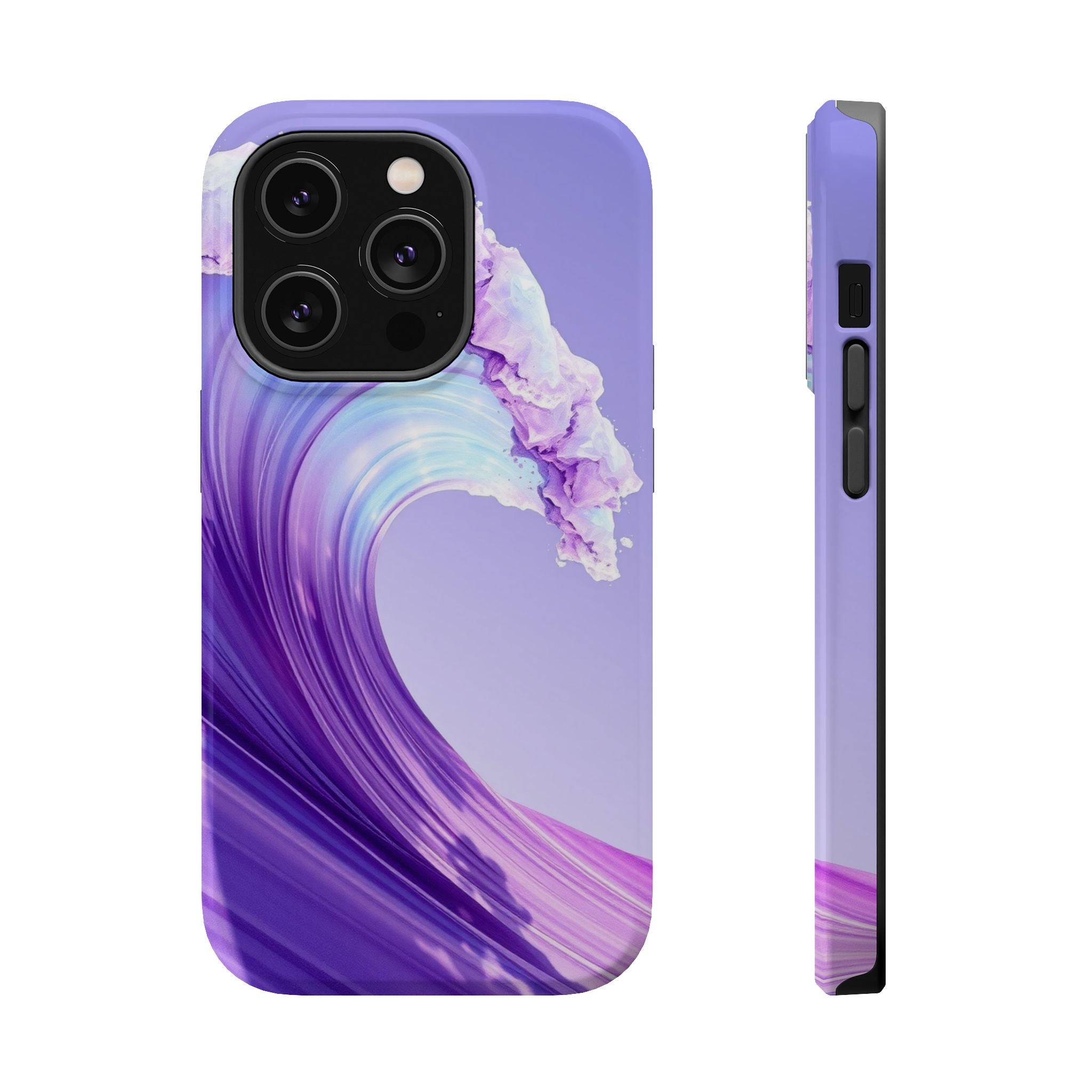 iPhone Holographic Wave Mystic Art Bold Modern Everyday Snap Case · iPhone Case