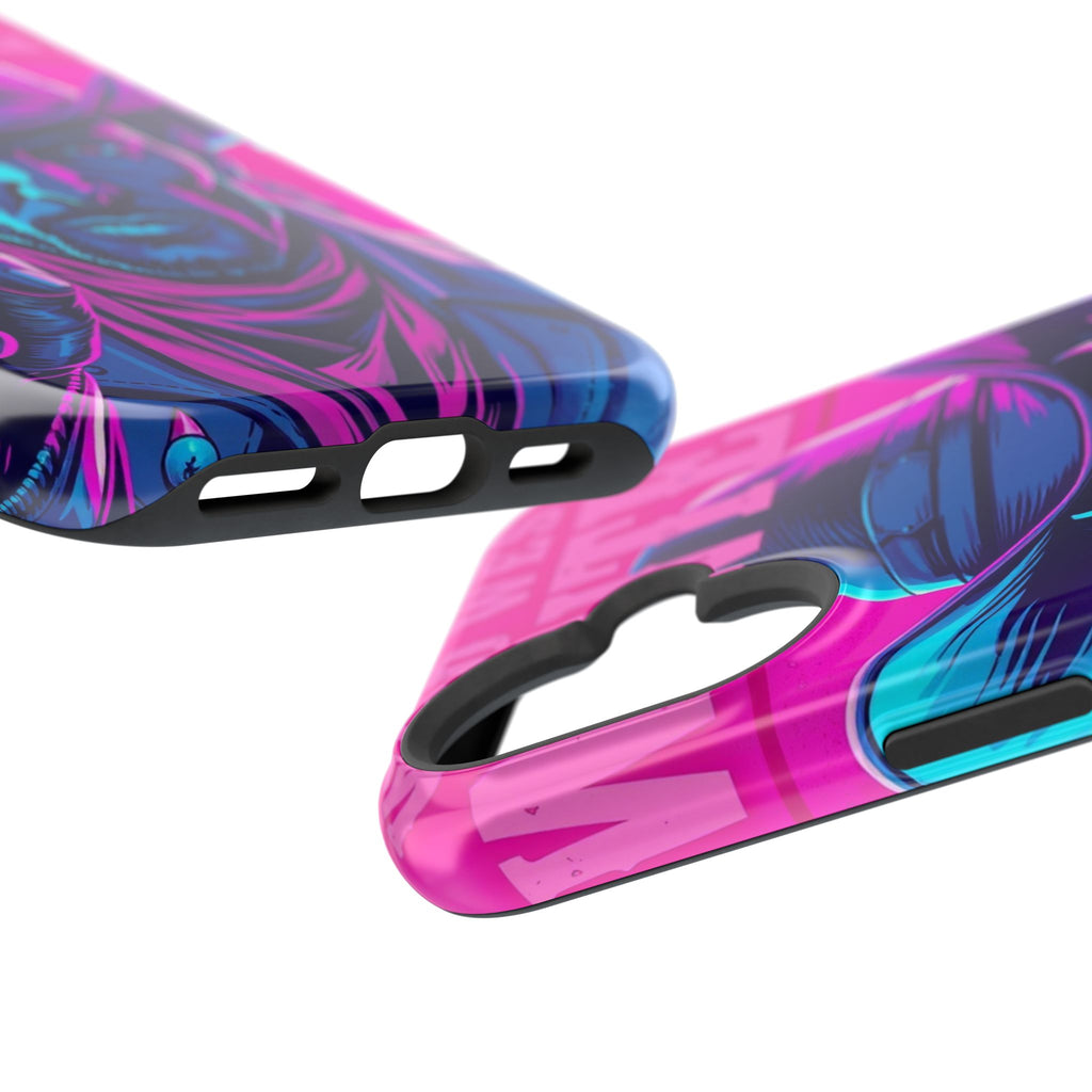 iPhone Wild West Wanted Neon Cyberpunk Slim Everyday Designer Case · iPhone Case
