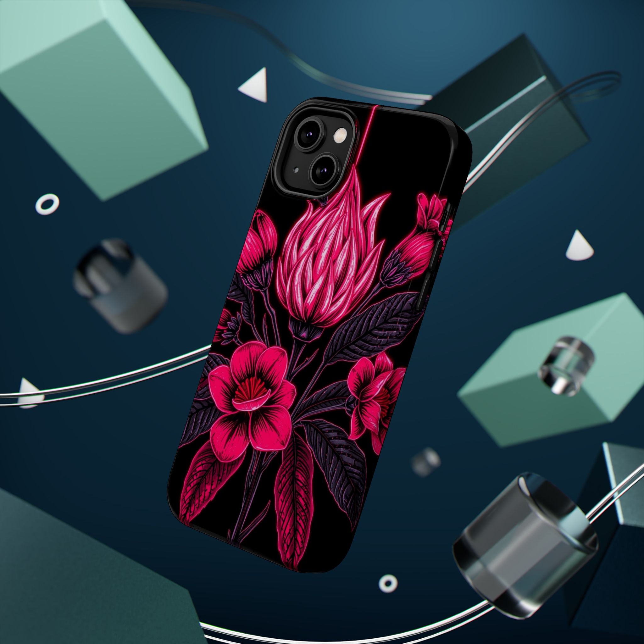 iPhone Vibrant Vintage Botanical Print Design Slim iPhone Everyday · iPhone Case