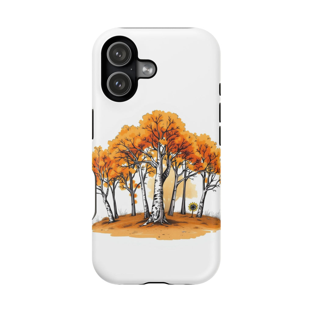 iPhone Dreamy Birch Grove Design Bold Modern Everyday Snap Case · iPhone Case