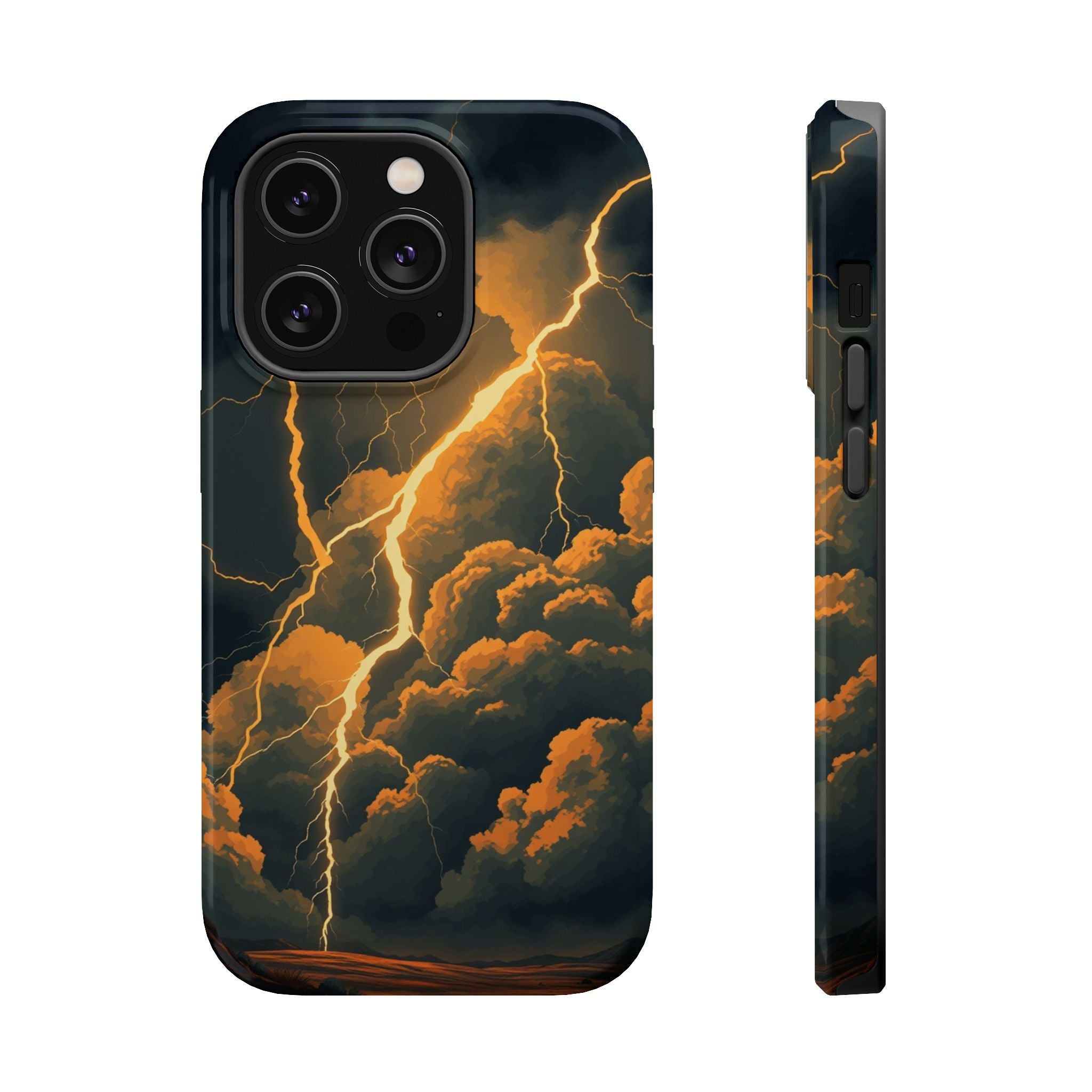 iPhone Vibrant Thunderstorm Sky Design Slim Everyday iPhone 18 Designer · iPhone