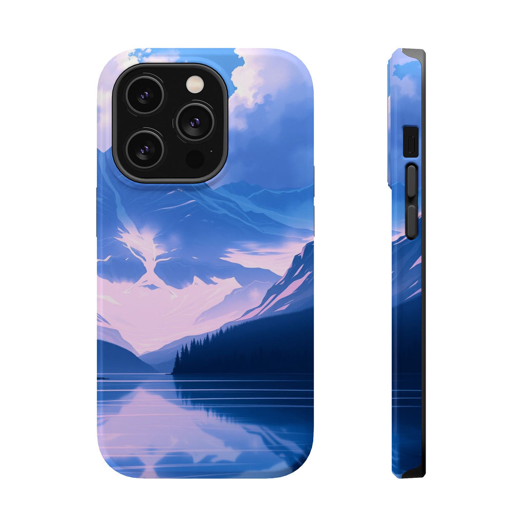 iPhone Glacier Lake Dreamy Ethereal Slim Everyday Designer Case · iPhone Case