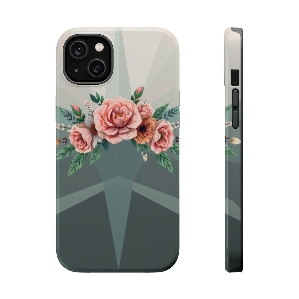 iPhone Floral Crown Abstract Geometric Slim Everyday Designer Case · iPhone Case