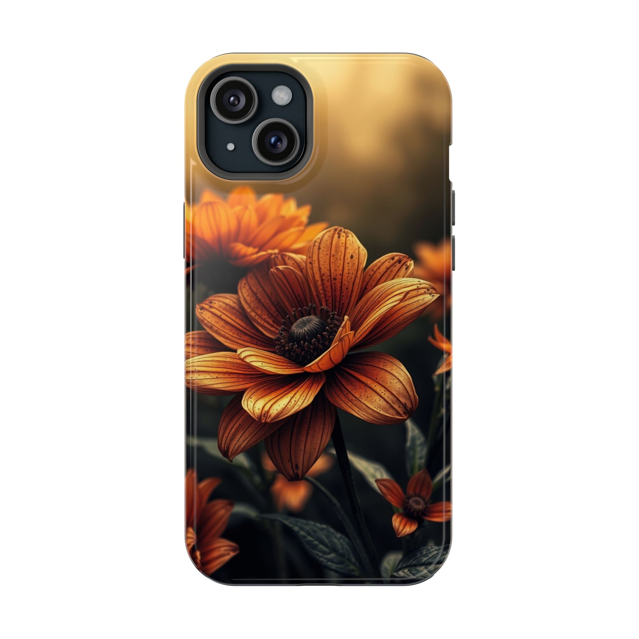iPhone Radiant Floral Ombre Design Bold Modern Everyday Snap Case · iPhone Case