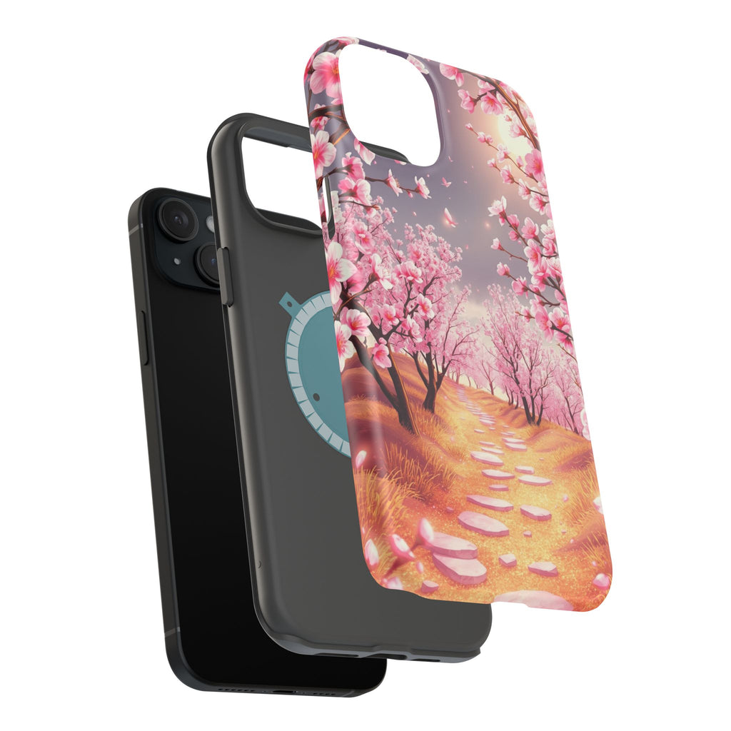 iPhone Dreamy Blossom Trail Design 14 Slim Everyday Designer Case · iPhone Case
