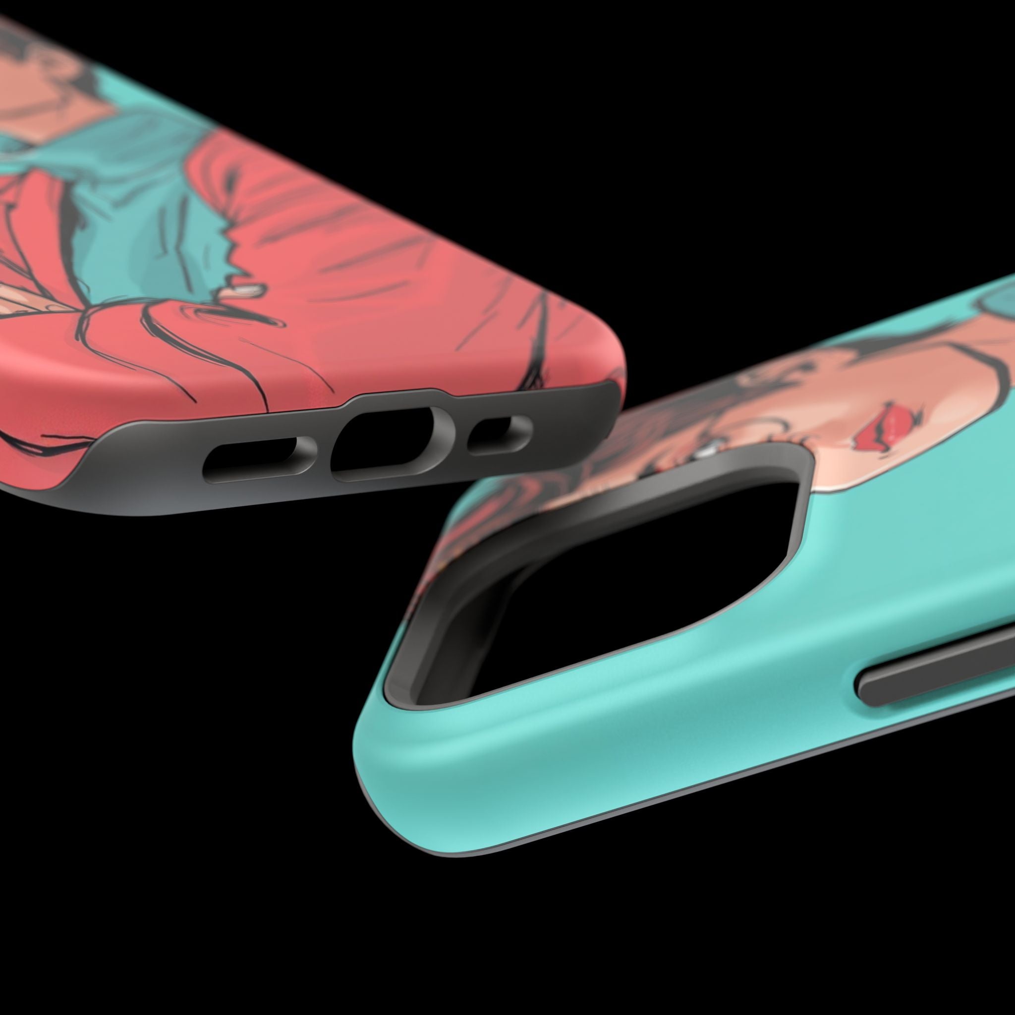 iPhone Not a Morning Person Cinematic Art Slim Everyday Designer Case · iPhone C