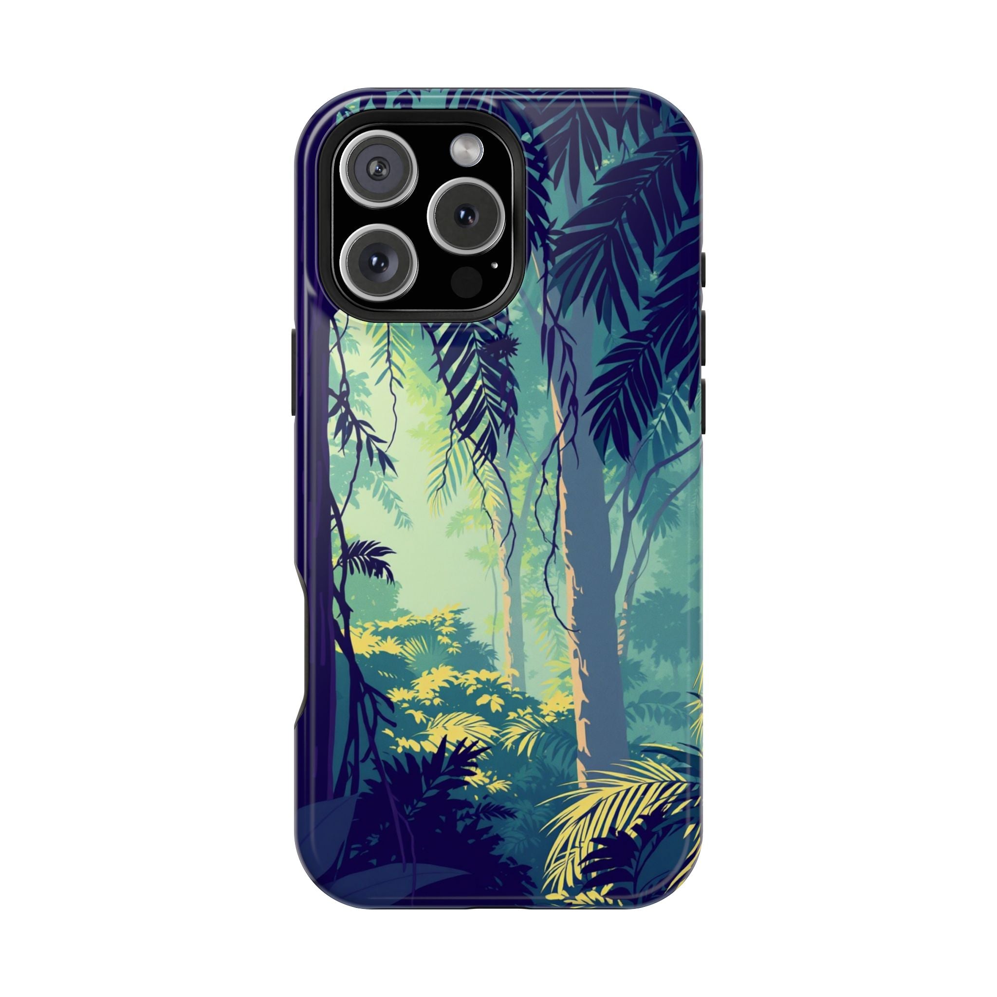 iPhone Mint And Blush Rainforest Canopy Slim Everyday iPhone Designer · iPhone C