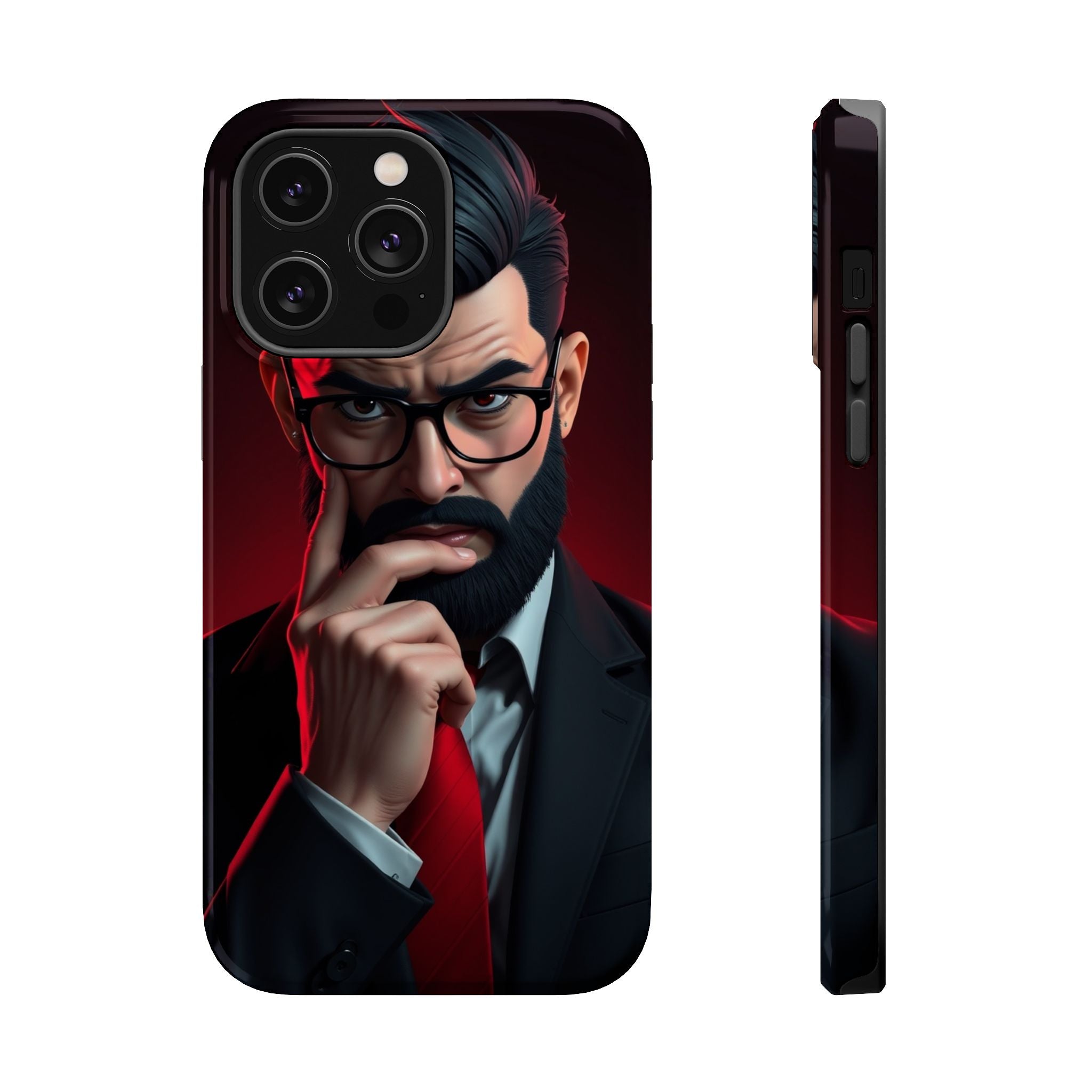 iPhone Vibrant Professional Overthinker Design Soft Finish Everyday Case · iPhon