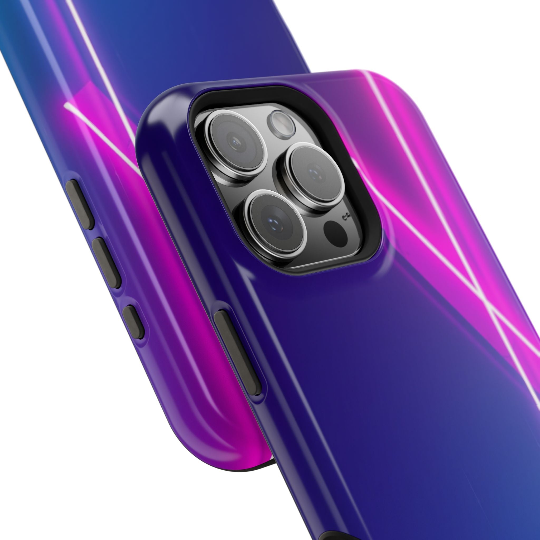 iPhone 1990s Geometric Neon Electric Art Slim Everyday Designer Case · iPhone Ca