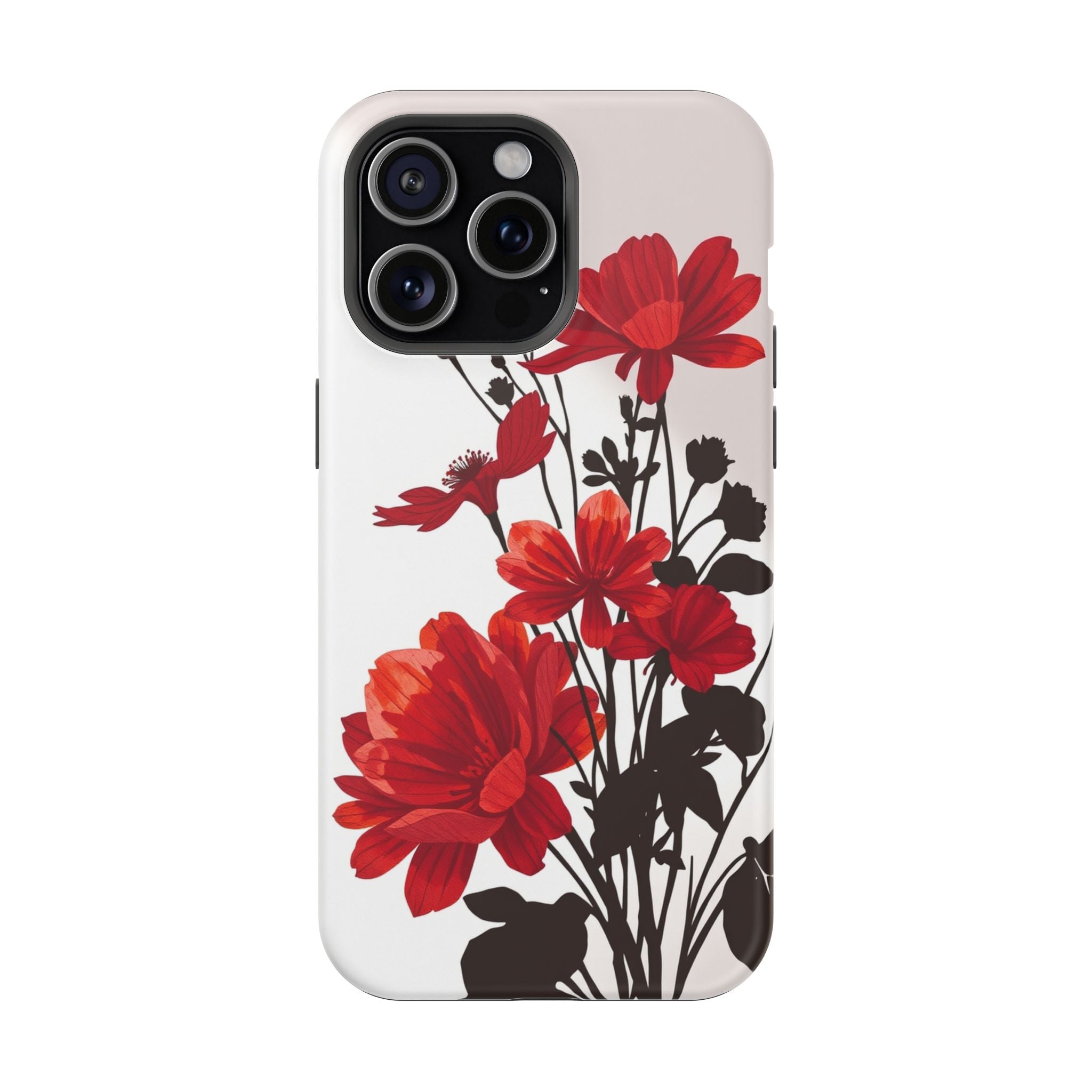 iPhone Floral Silhouette Cinematic Art Slim Snap Case · iPhone Case