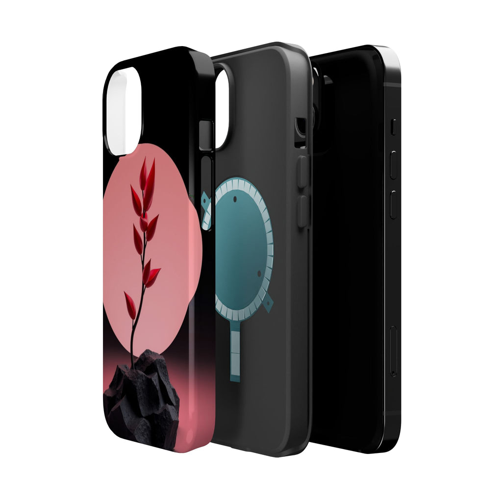 iPhone Serene Minimalist Stem Design Slim Everyday Designer Case · iPhone Case