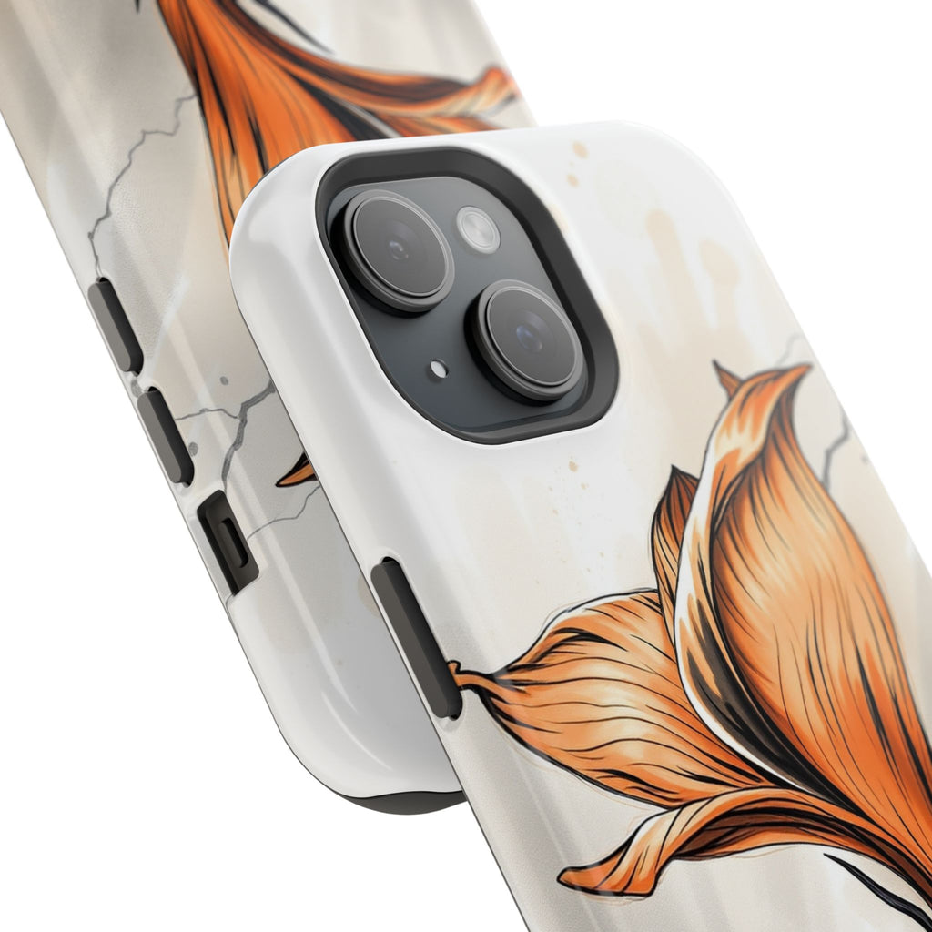 iPhone Dreamy Petal Storm Design Bold Modern Everyday Snap Case · iPhone Case