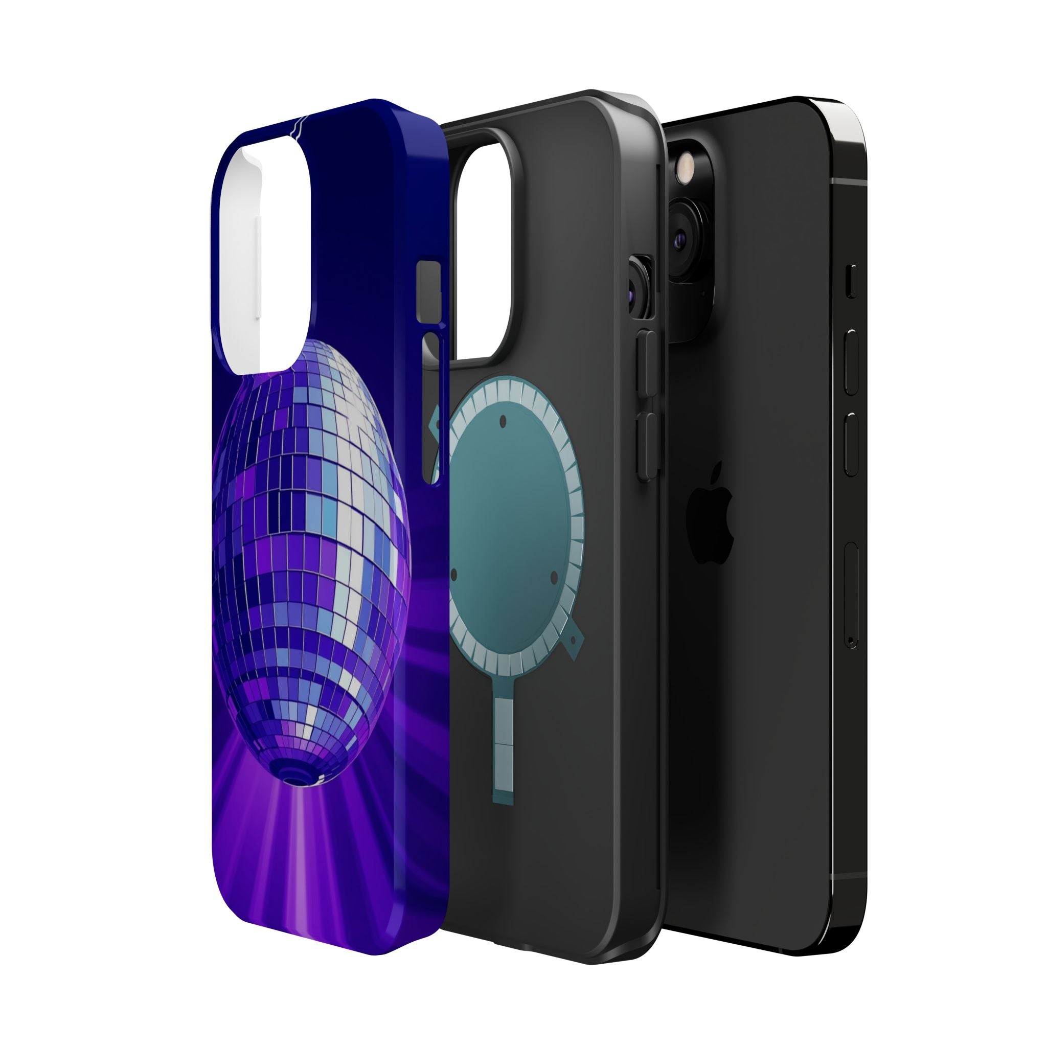 iPhone Disco Swirl Ball Pop Art Bold Slim Everyday Designer Case · iPhone Case
