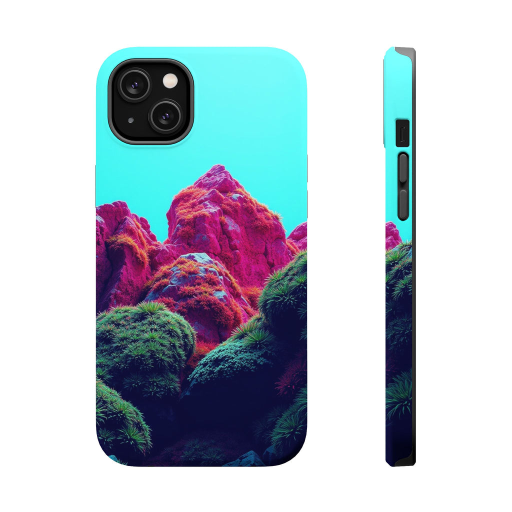 iPhone Moss Covered Rocks Paper Cut Art Slim Everyday iPhone Designer · iPhone C