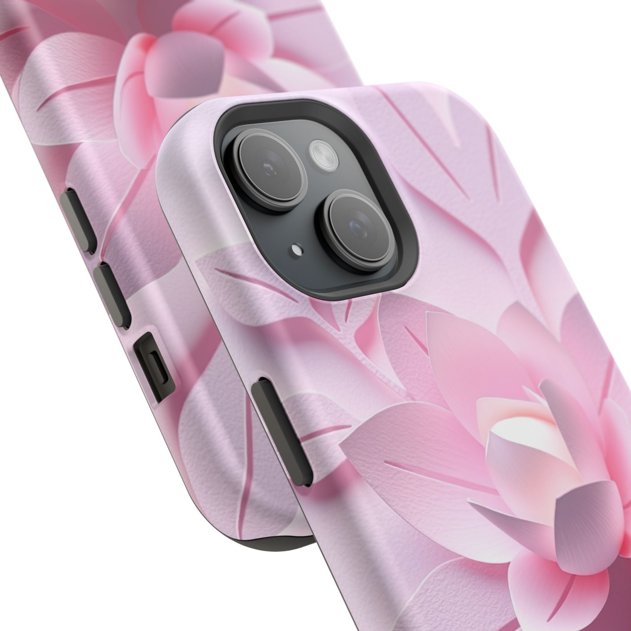 iPhone Floral Geometric Paper Cut Art Slim Everyday Designer Case · iPhone Case