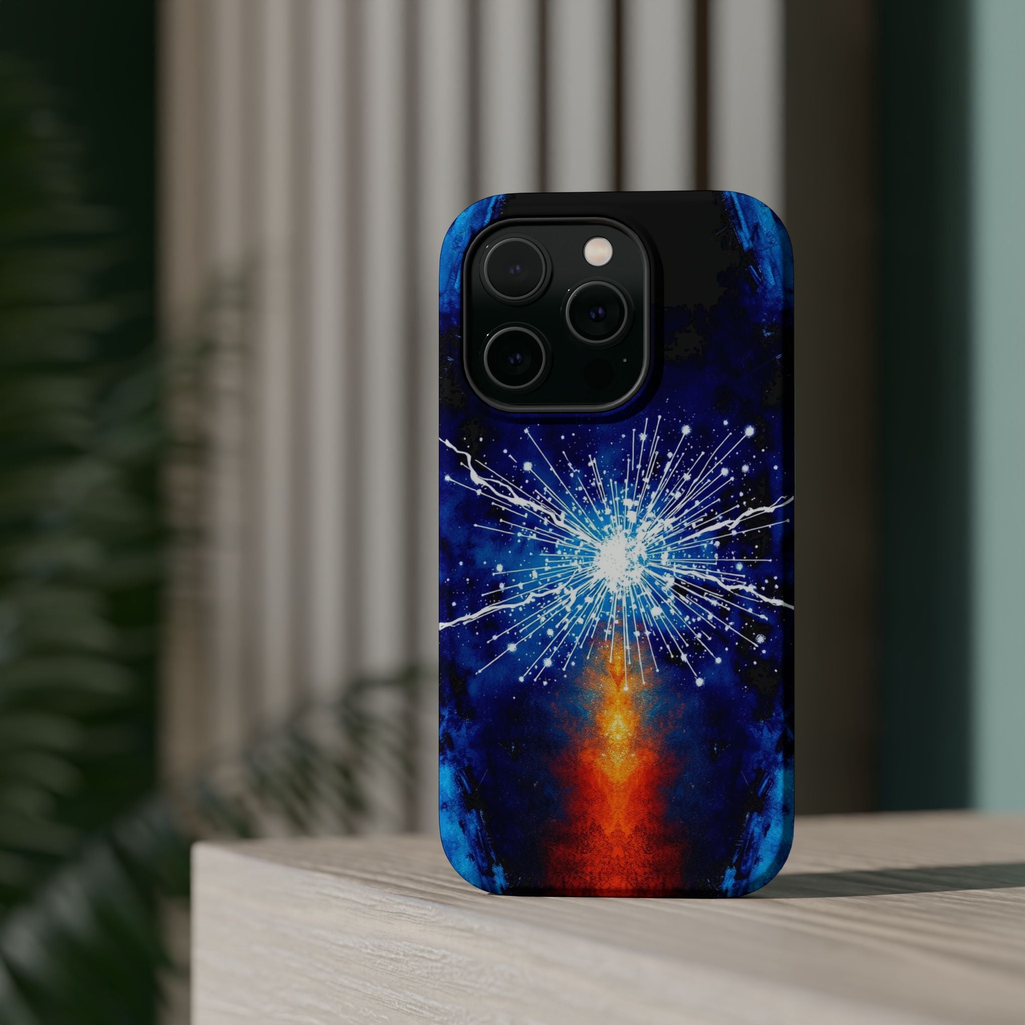 iPhone Magnetic Field Vibrant Watercolor Slim Everyday iPhone Designer · iPhone