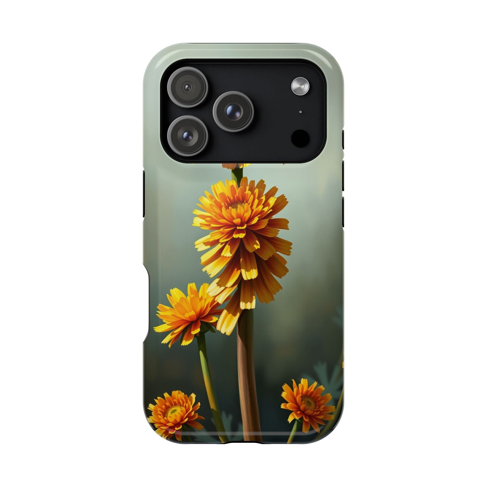 iPhone Ranunculus Stack Electric Art Slim Everyday Designer Case · iPhone Case