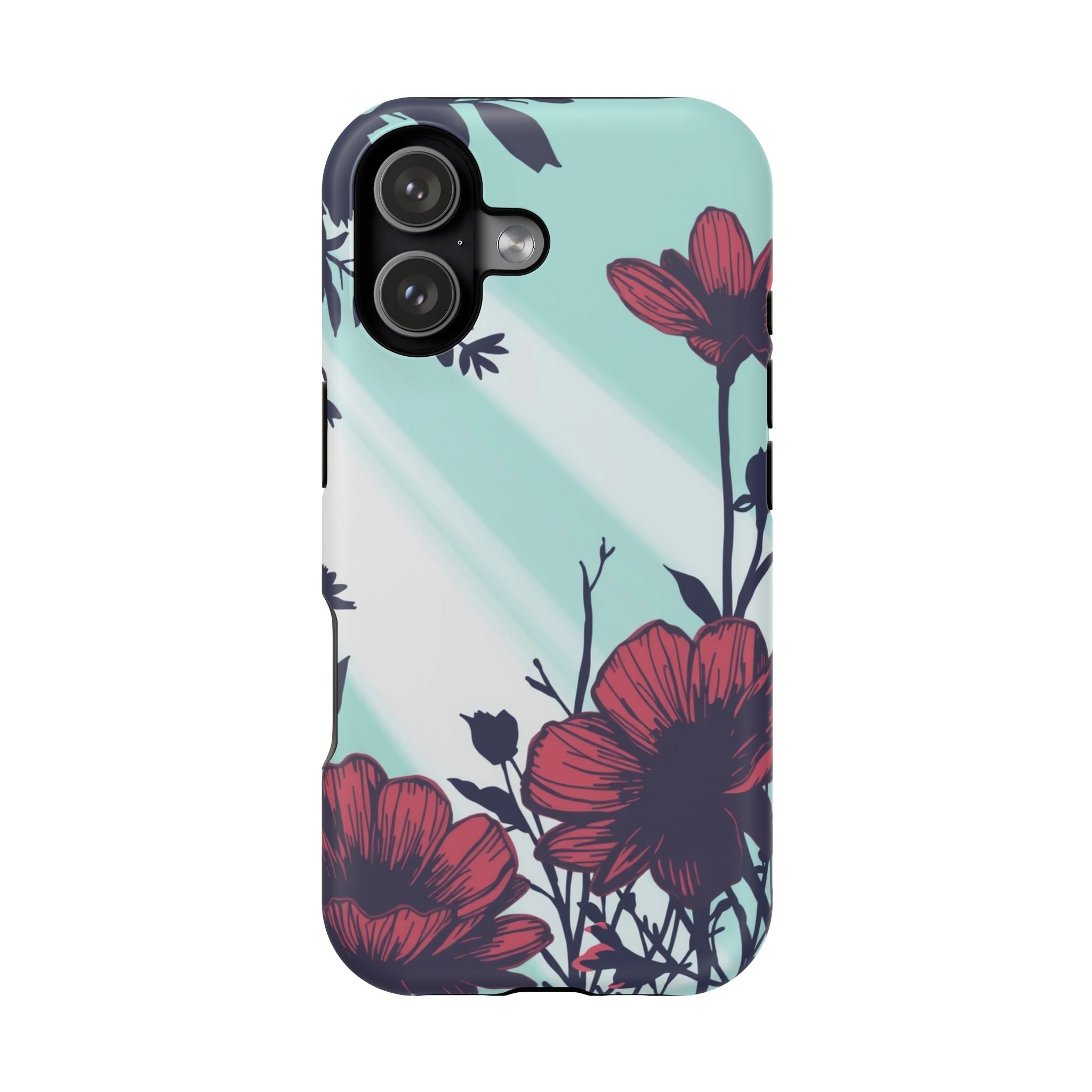 iPhone Floral Silhouette Cinematic Art Slim Everyday Designer Case · iPhone Case