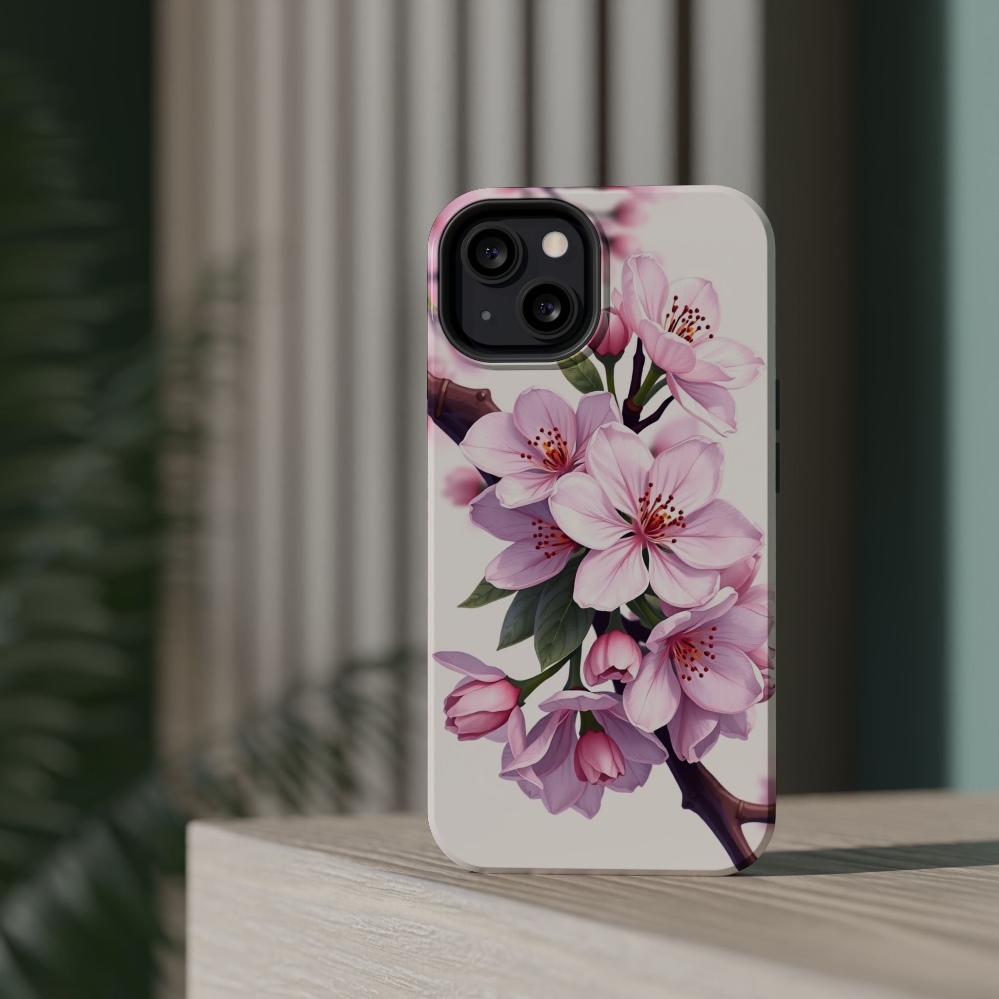 iPhone Cherry Blossom Mystic Art Bold Modern Everyday Snap Case · iPhone Case