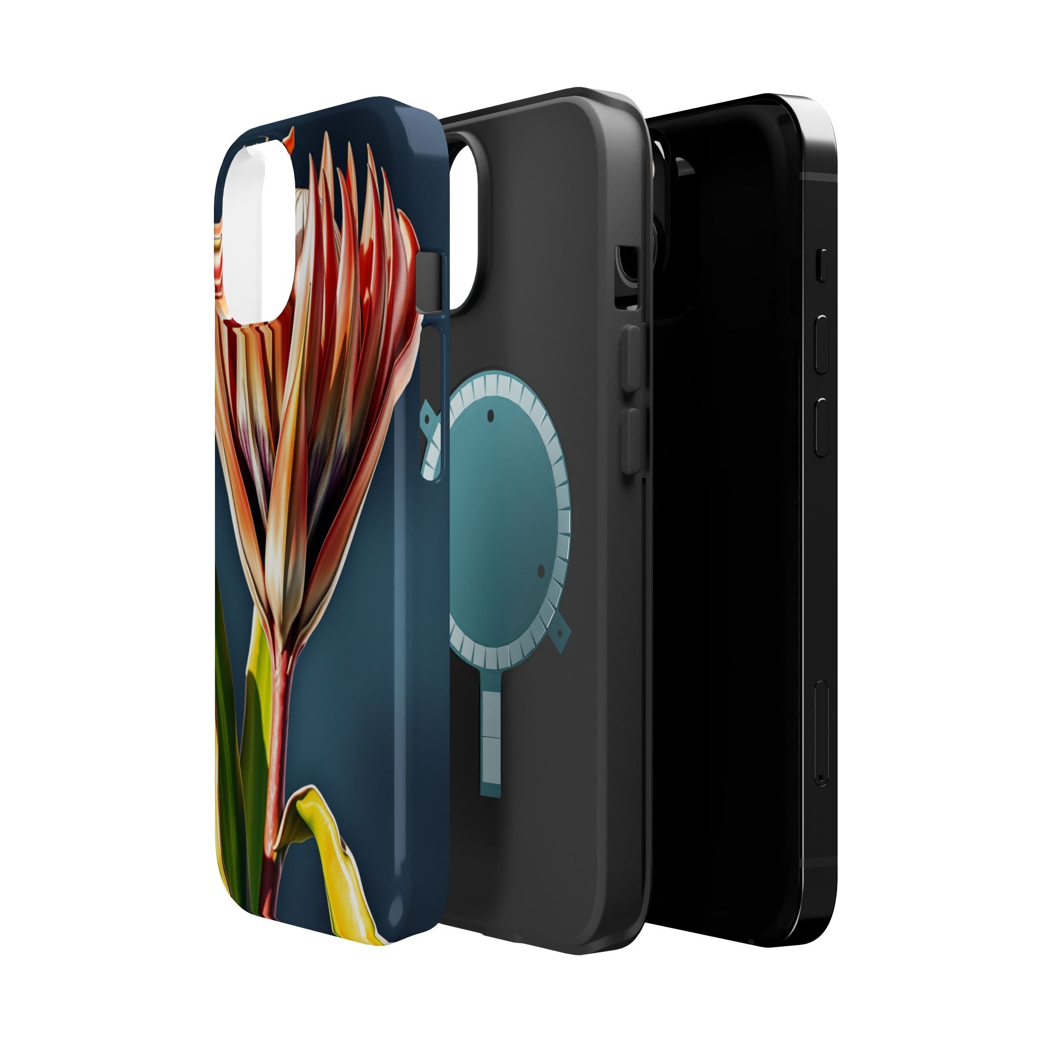 iPhone Protea Bold Vibrant Watercolor Slim Snap Case Ga · iPhone Case
